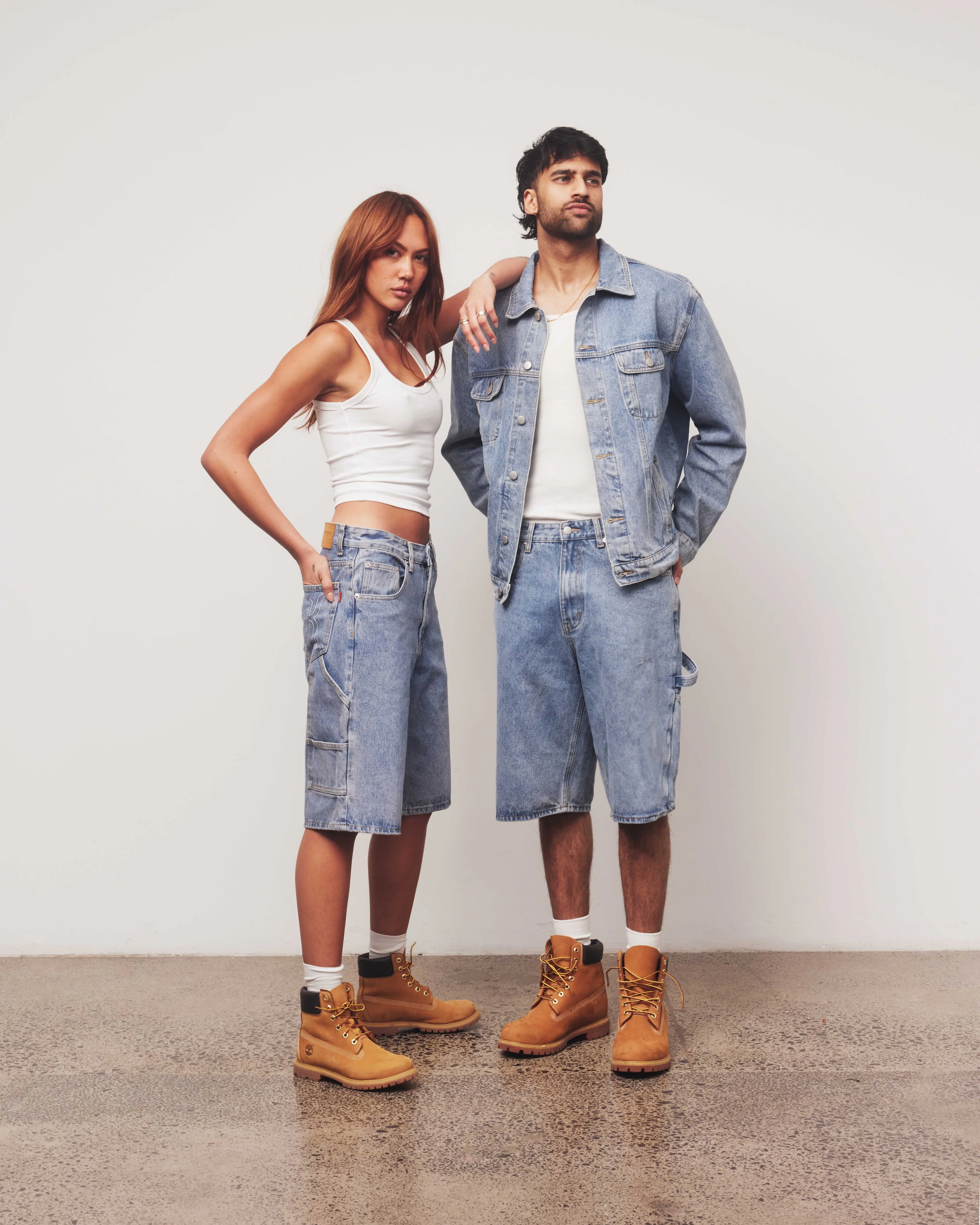 Denim Jorts | Light Wash - Image 5