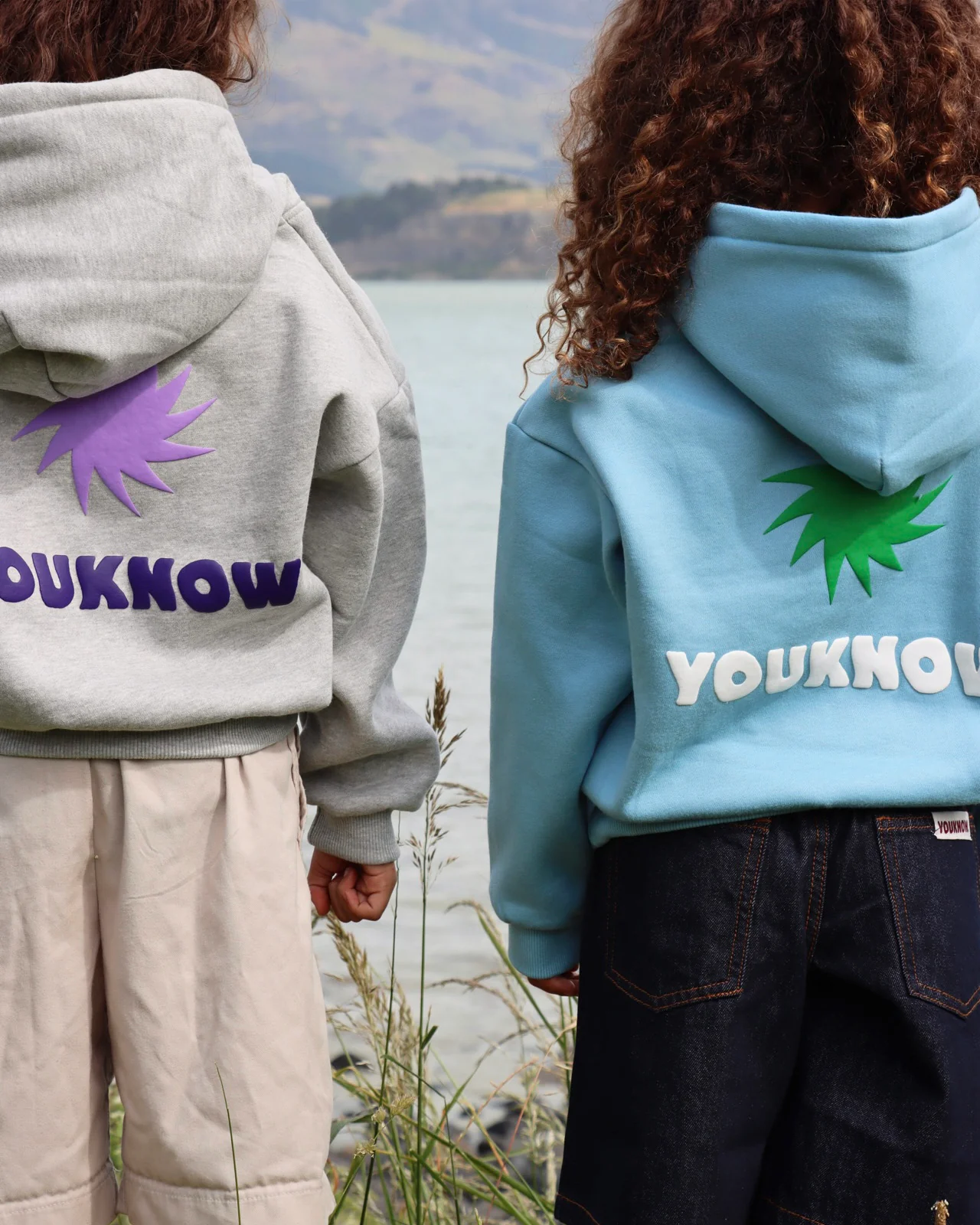 Kids Sunny Hoodie | Blue - Image 5