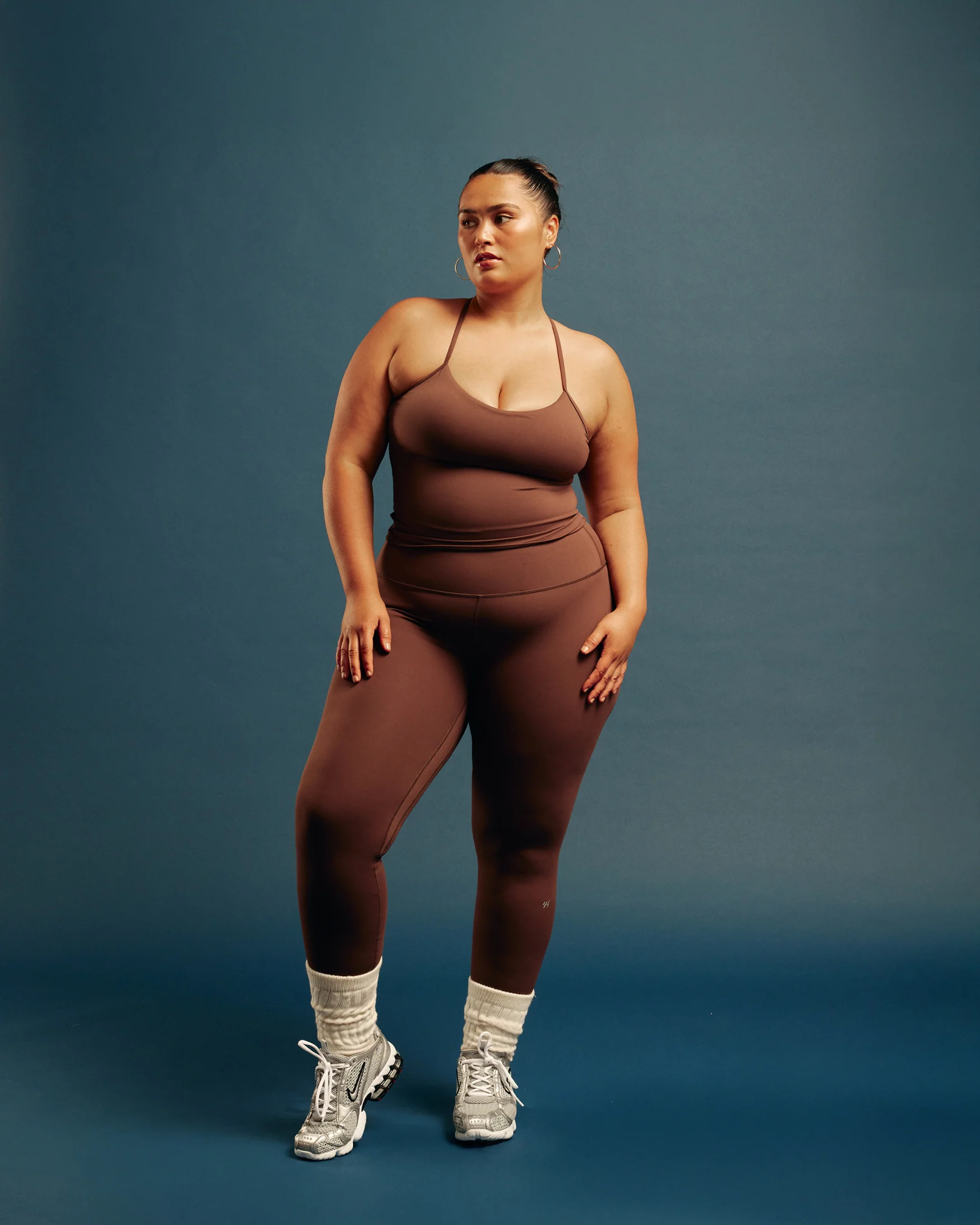 YK Move Sculpt Leggings | Brown - Image 4