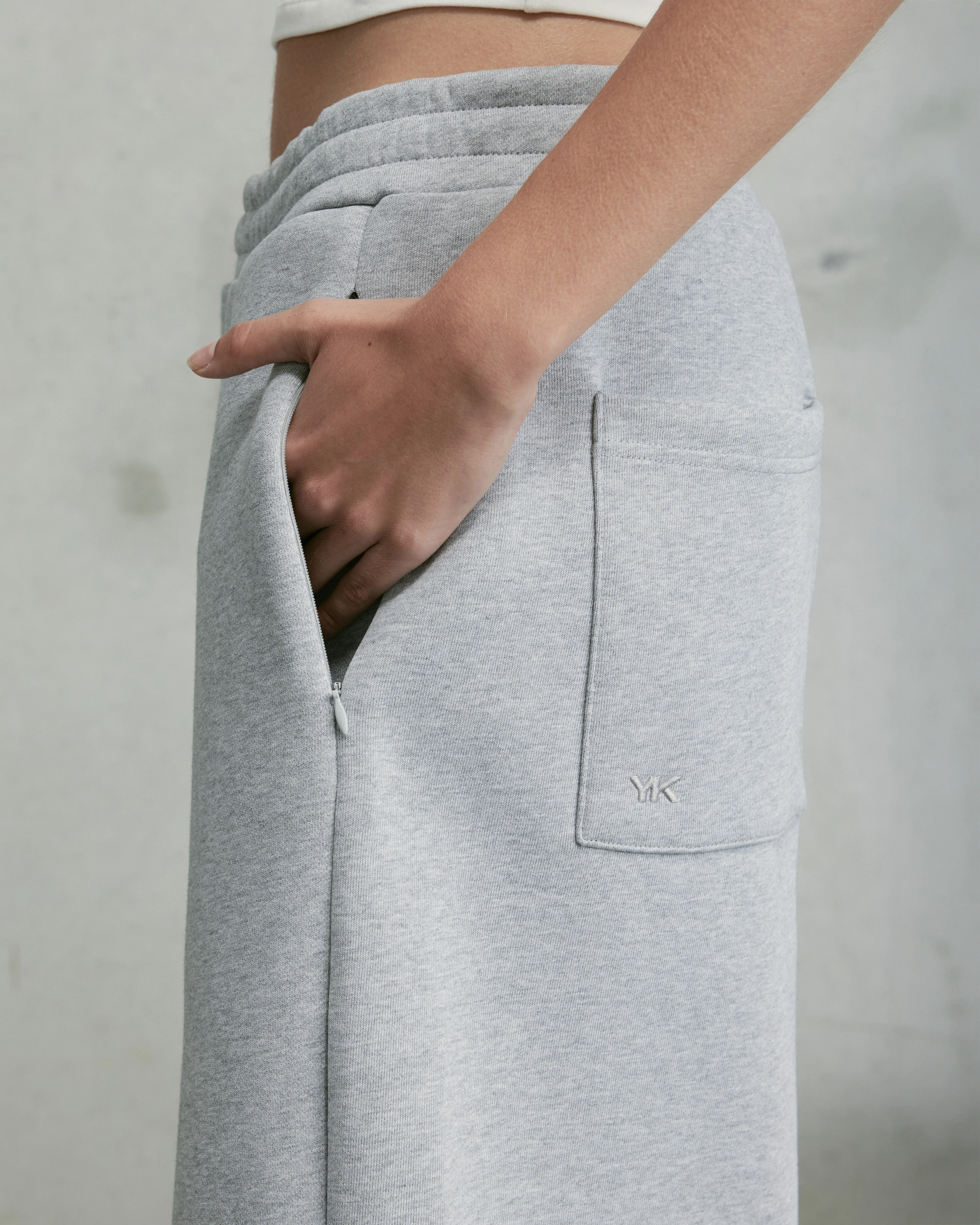 Nothing Heavyweight Jumbo Shorts | Asphalt Marle - Image 7