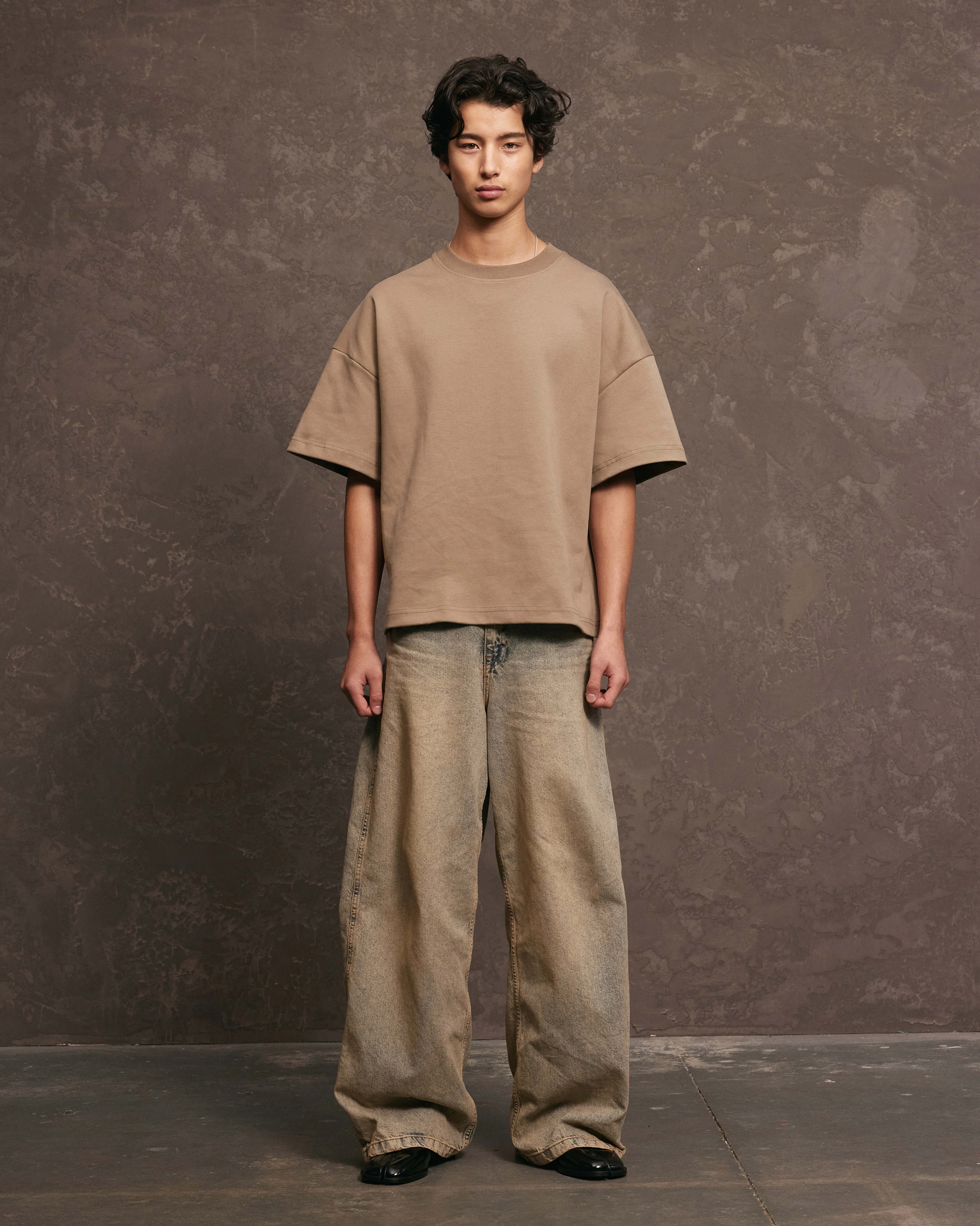 Nothing Heavyweight Tee | Taupe - Image 4