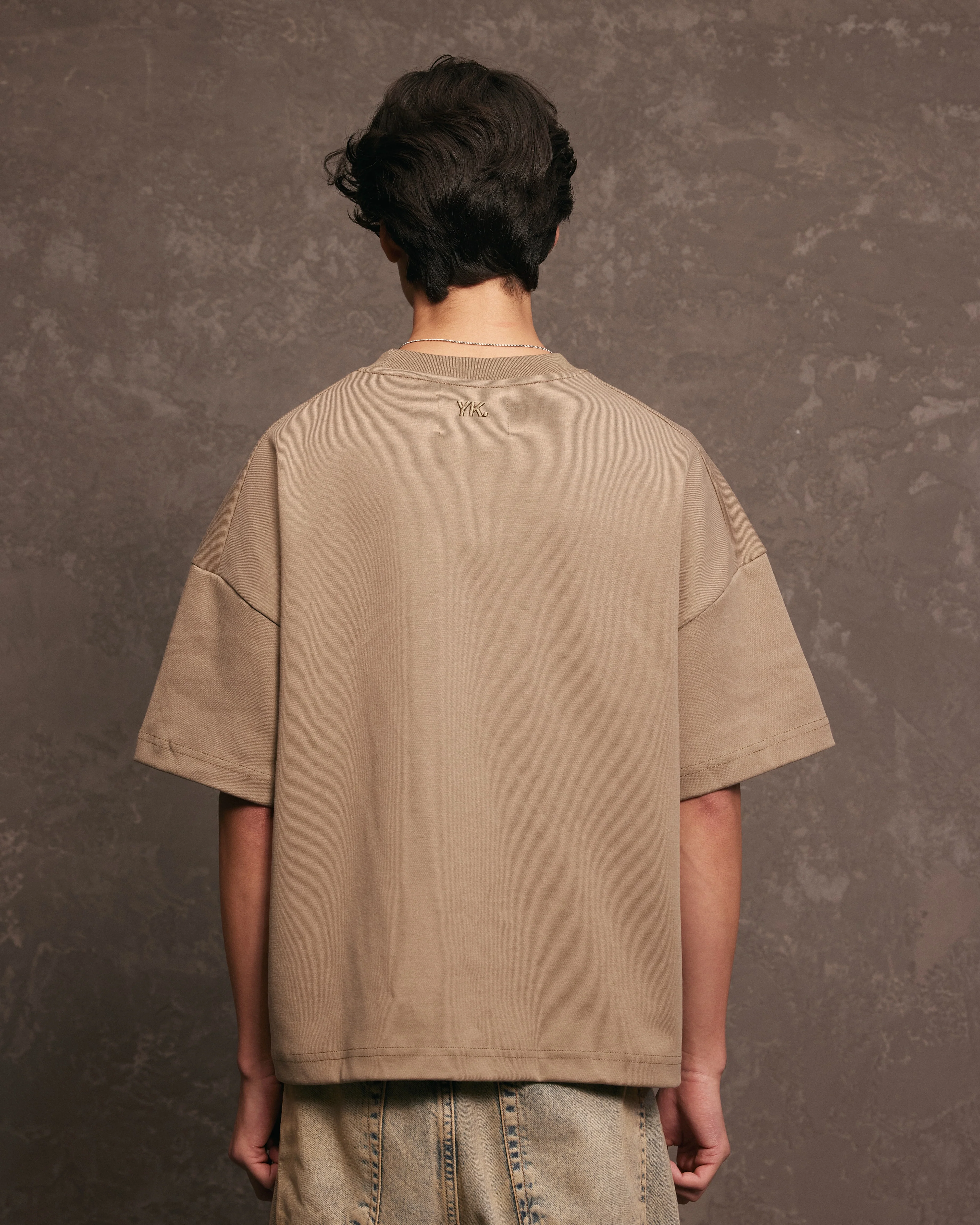 Nothing Heavyweight Tee | Taupe - Image 5