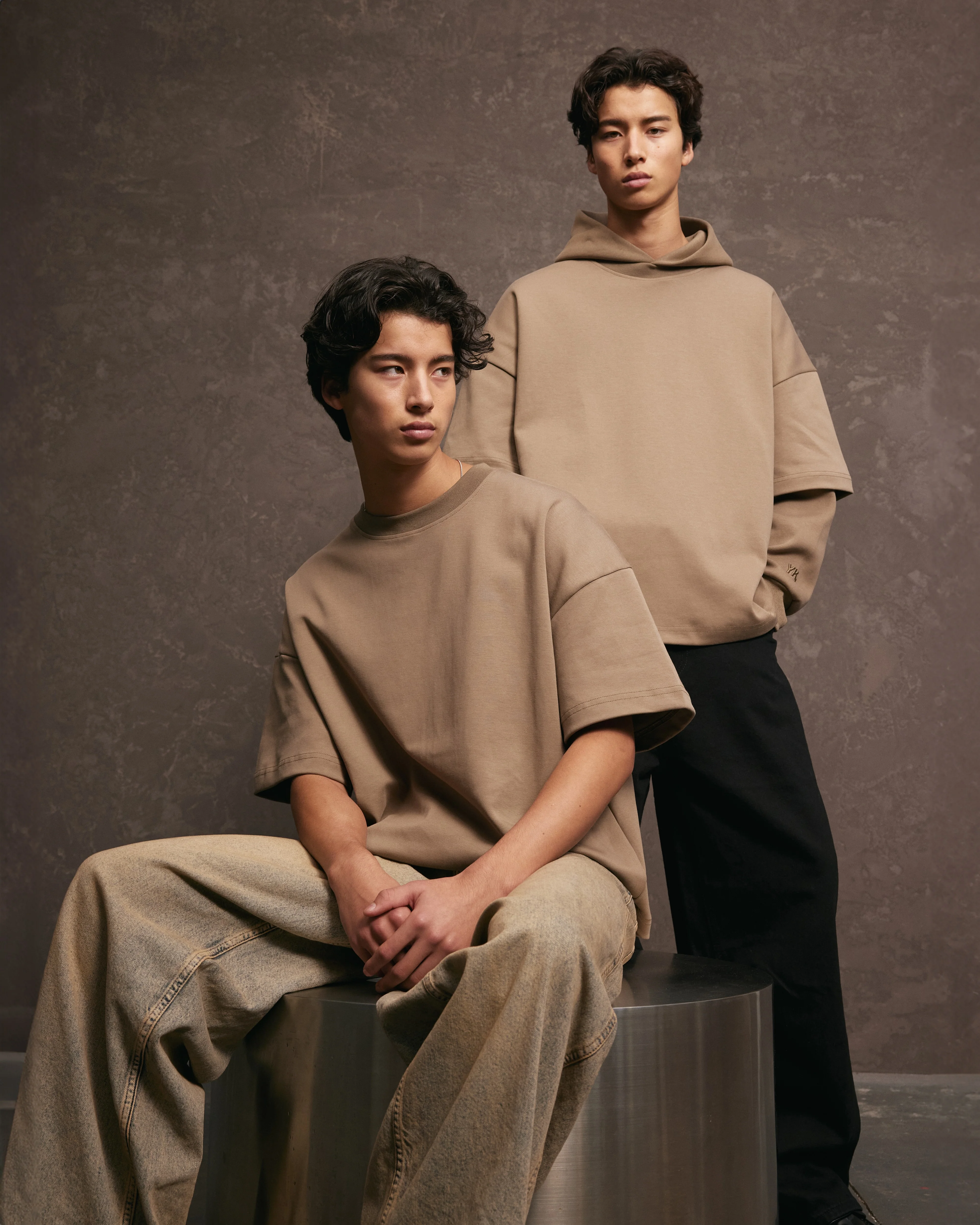 Nothing Heavyweight Tee | Taupe - Image 6