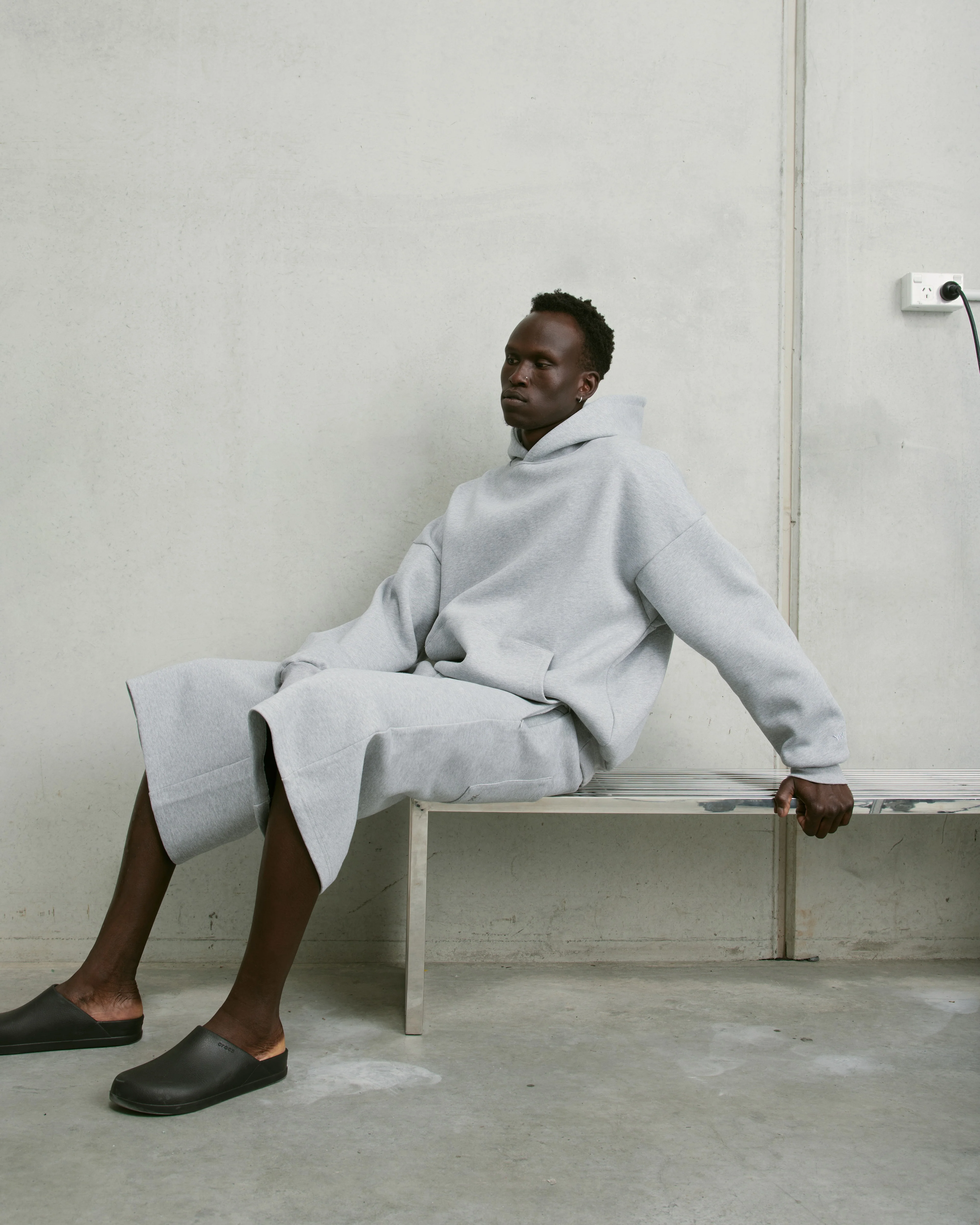 Nothing Hoodie | Asphalt Marle - Image 4