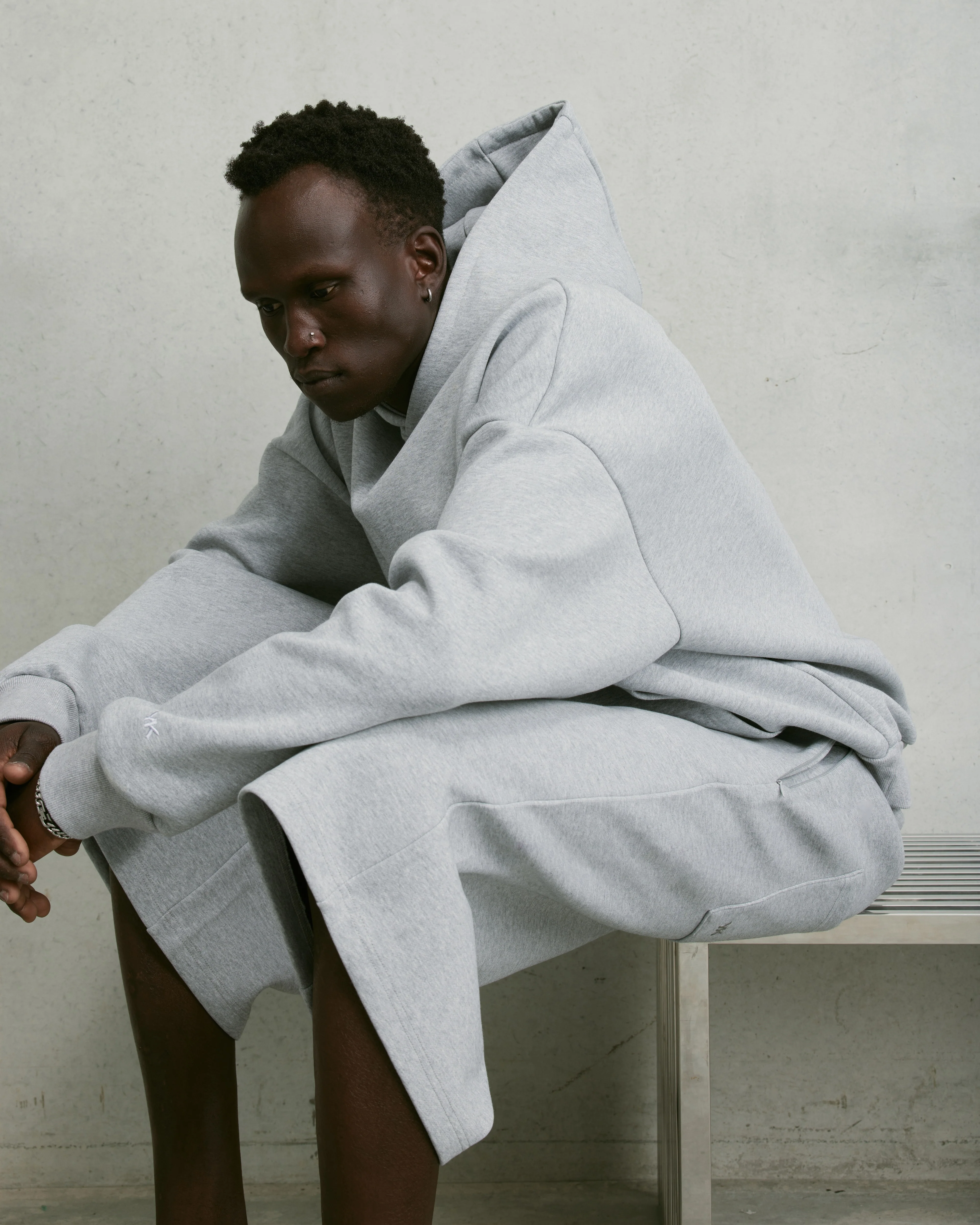 Nothing Hoodie | Asphalt Marle - Image 6