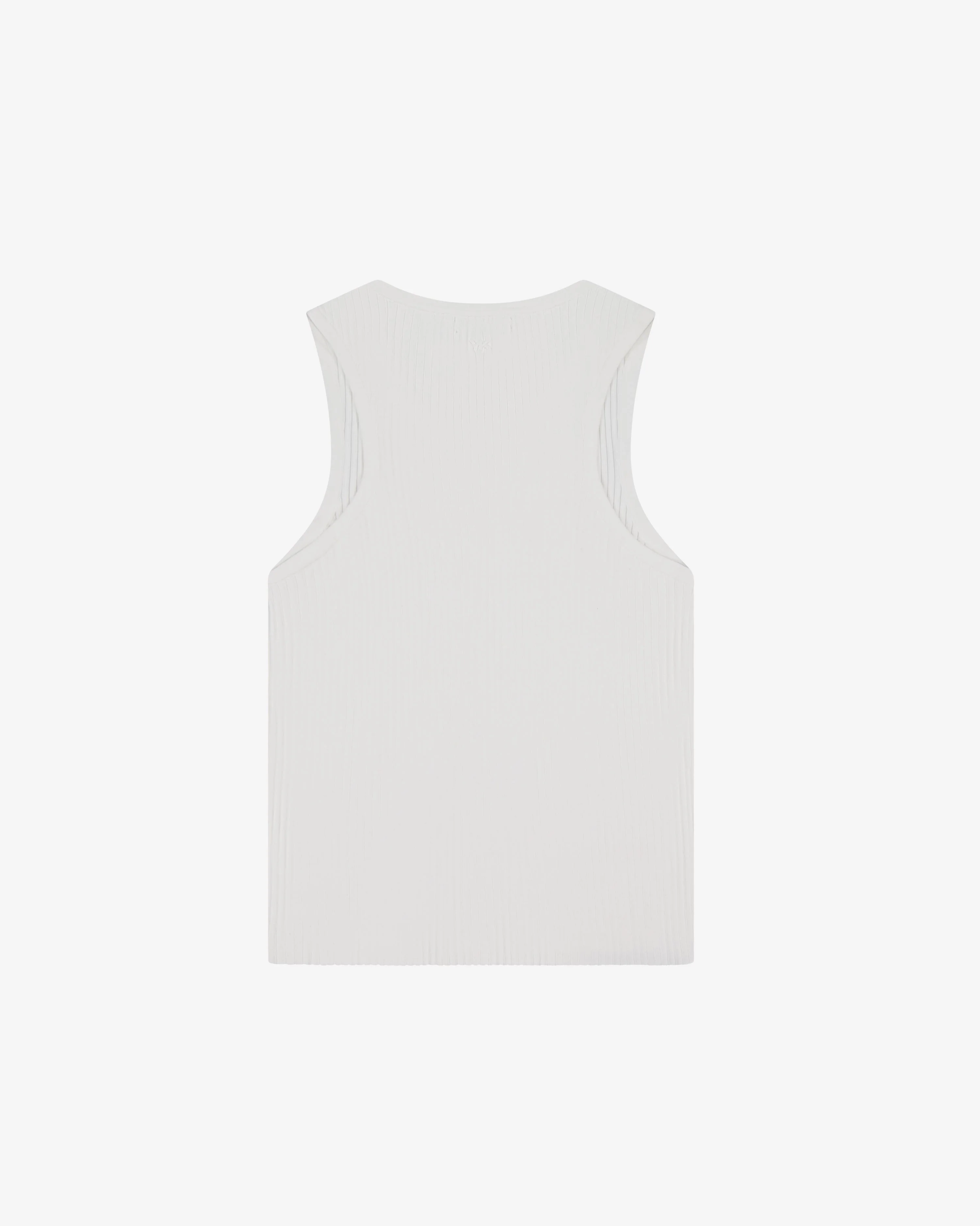 Nothing Knit Rib Tank | Cloud White - Image 6