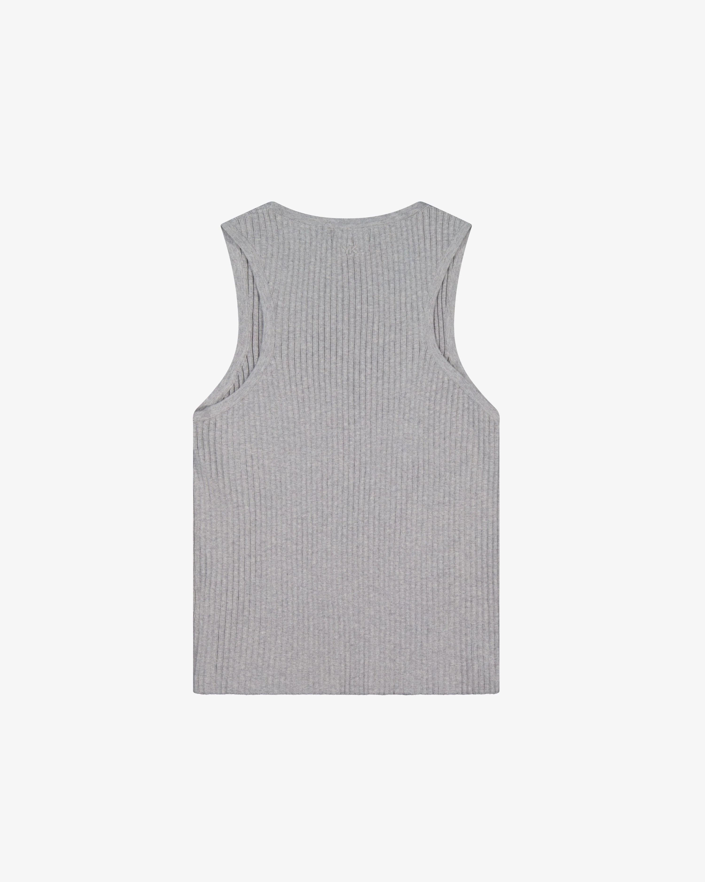 Nothing Knit Rib Tank | GREY MARLE - Image 5