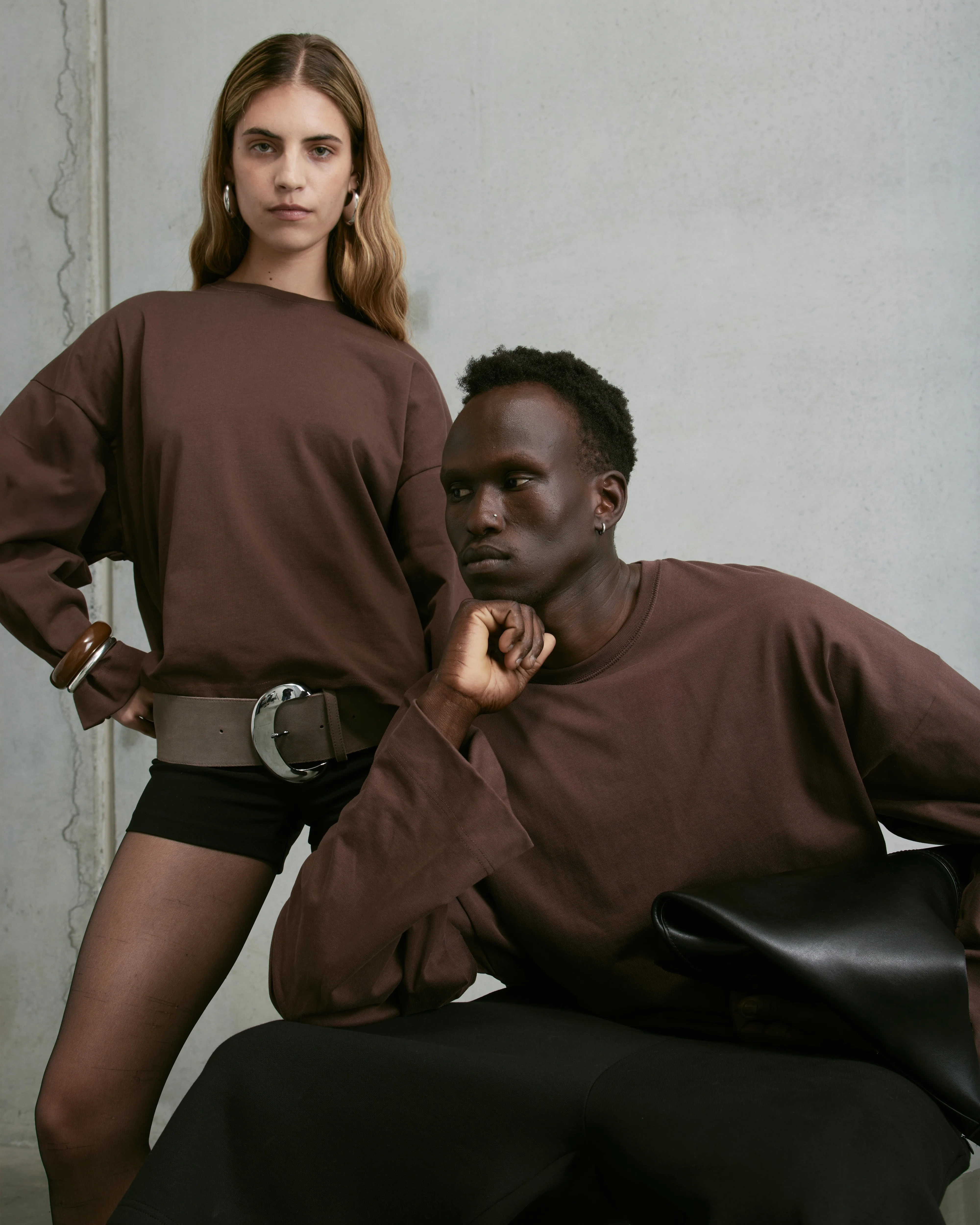 Nothing Longsleeve Tee | Hazelnut - Image 5