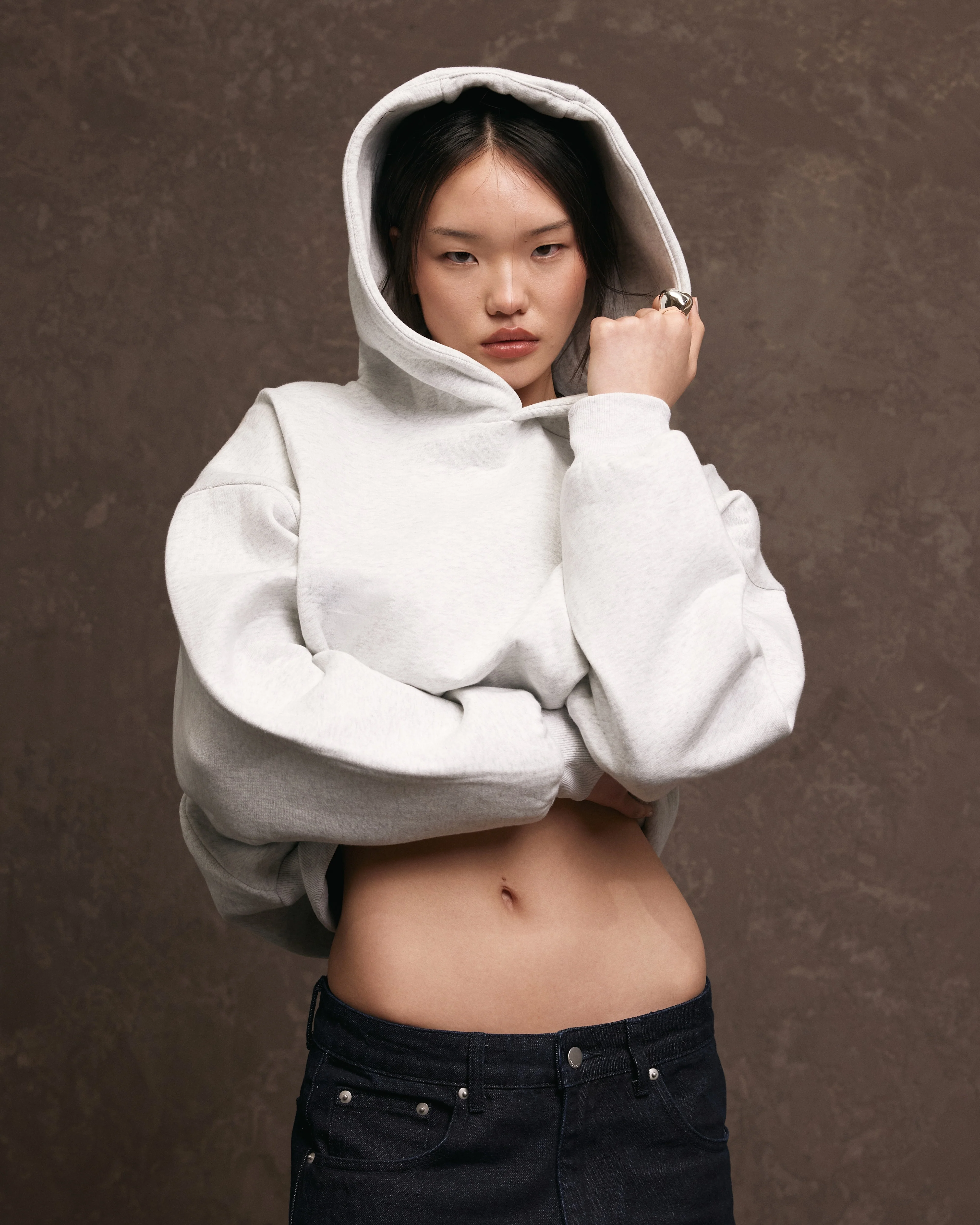 Nothing Nimbus Hoodie | White Marle - Image 6
