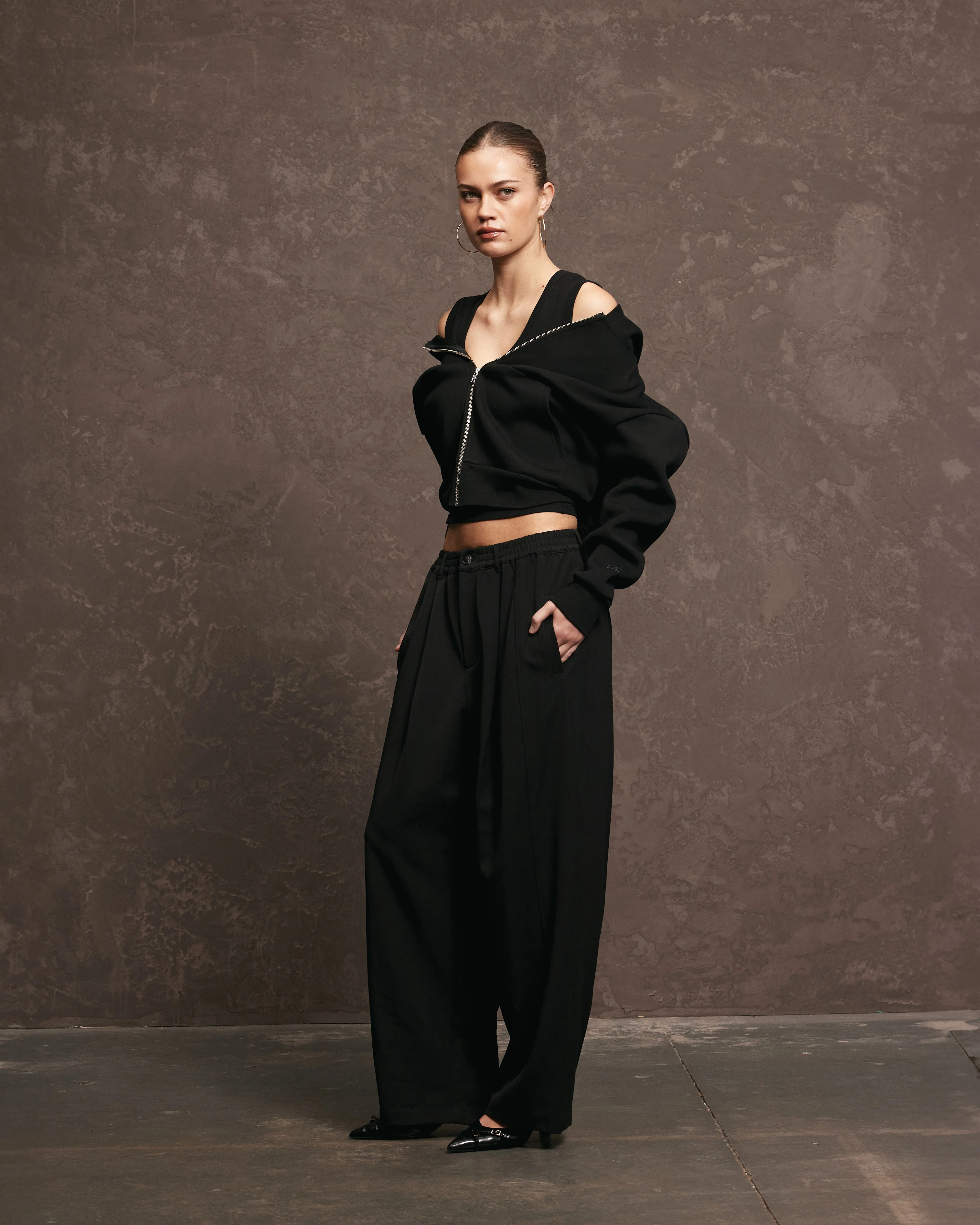 Nothing Pleated Pants | Tar - Image 6