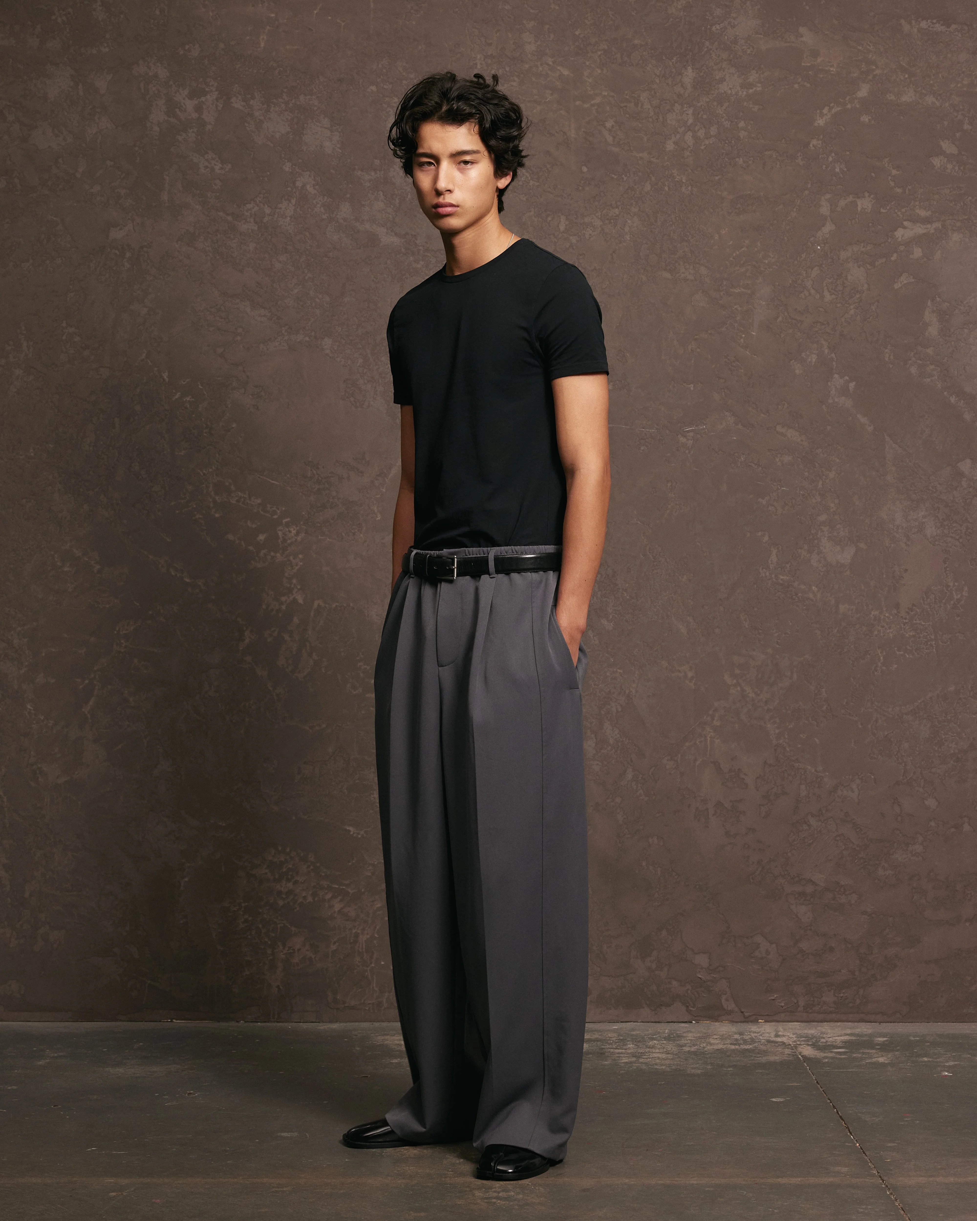 Nothing Pleated Pants | Charcoal - Image 7