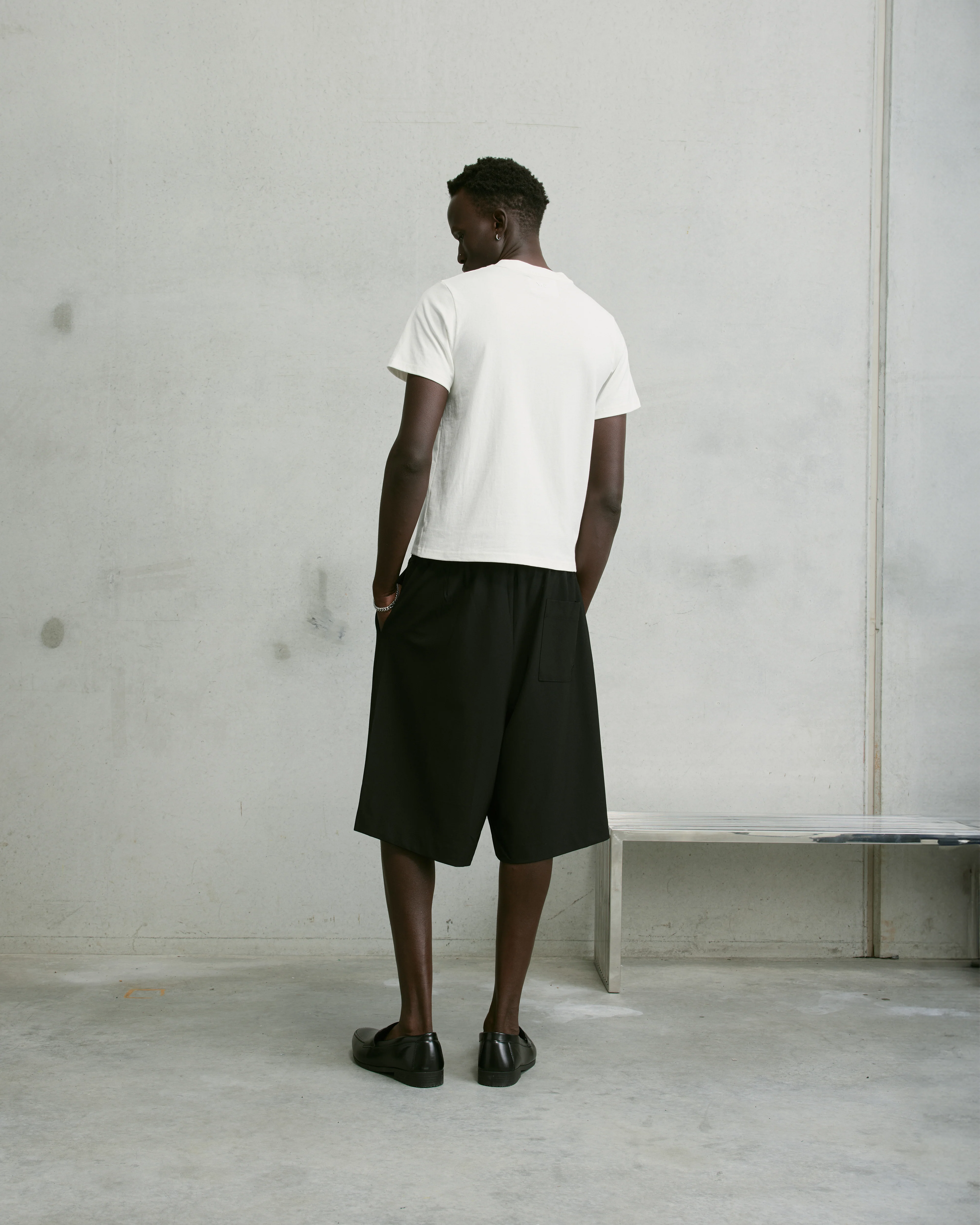 Nothing Shrunken Tee | Cloud White - Image 4