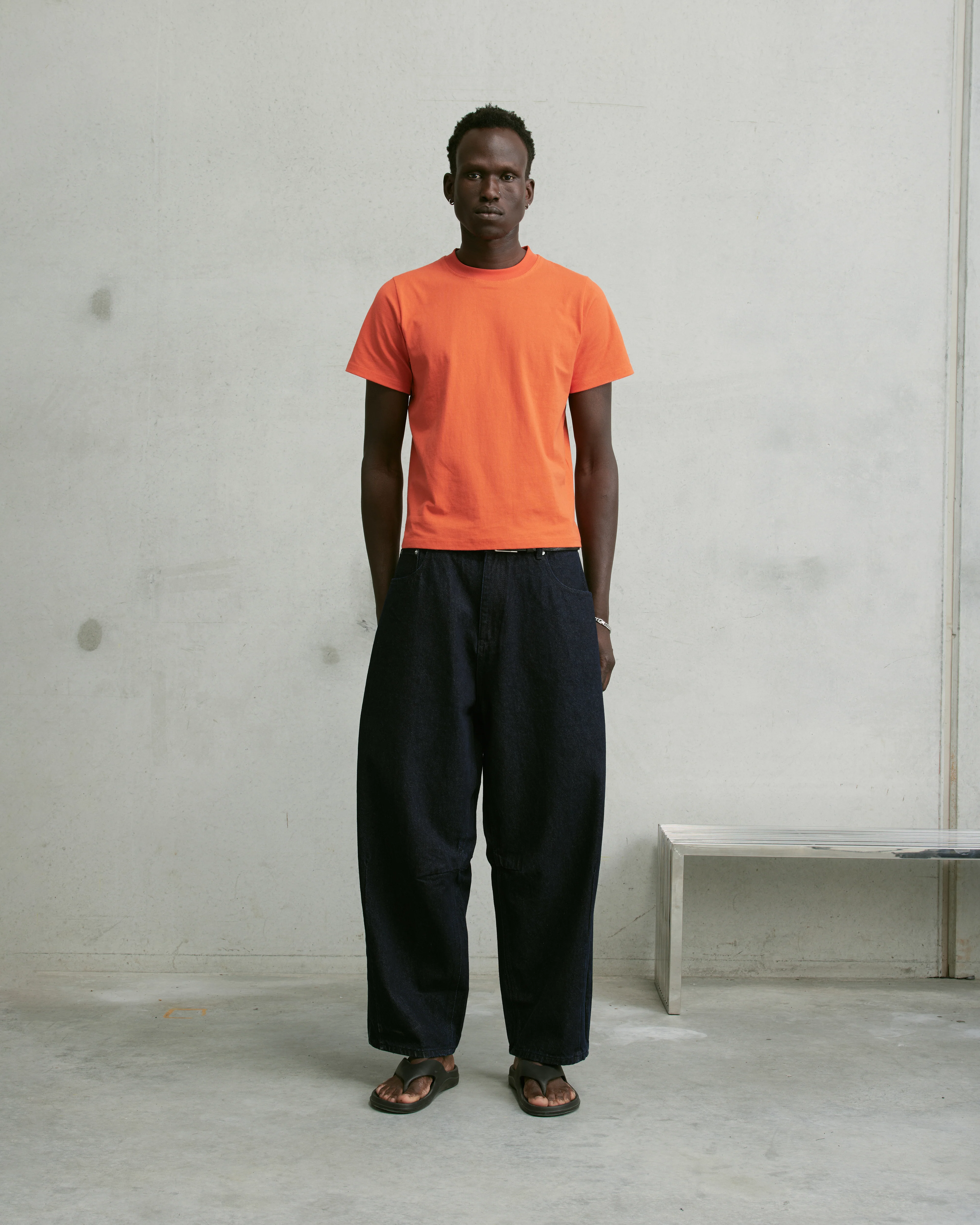 Nothing Shrunken Tee | Persimmon - Image 4