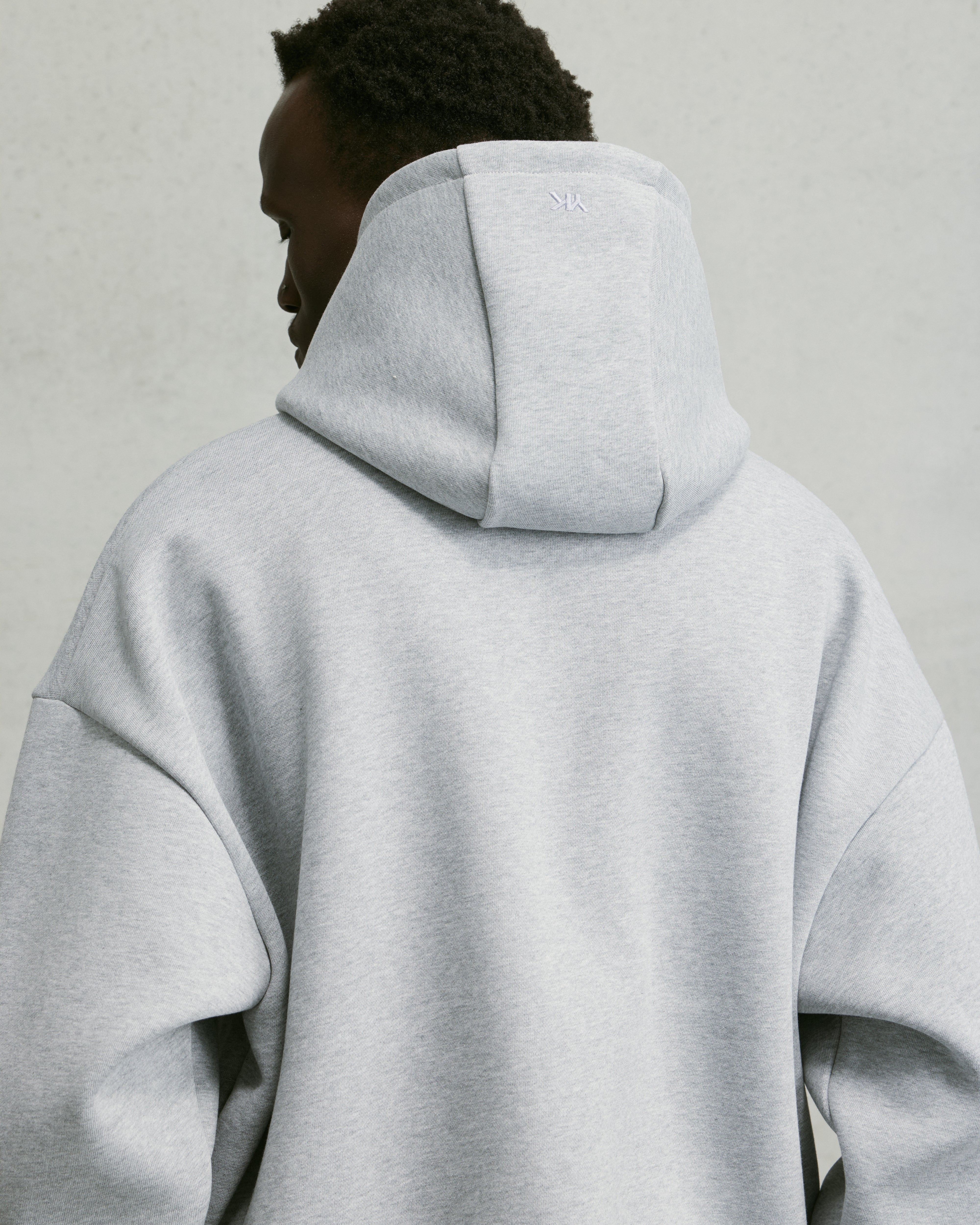 Nothing Zip Up Hoodie 2.0 | Asphalt Marle - Image 3