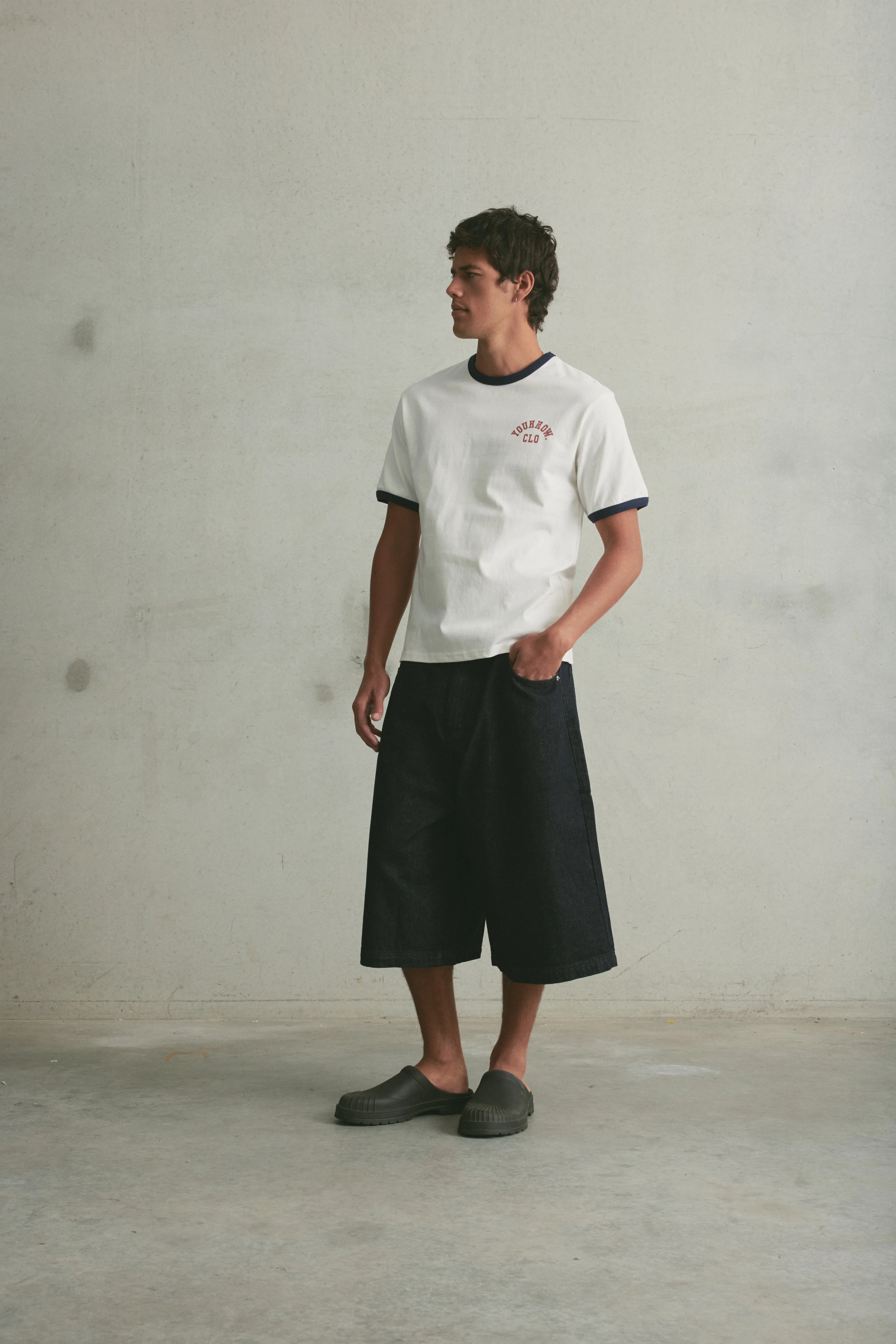 Shrunken Ringer Tee | White - Image 2