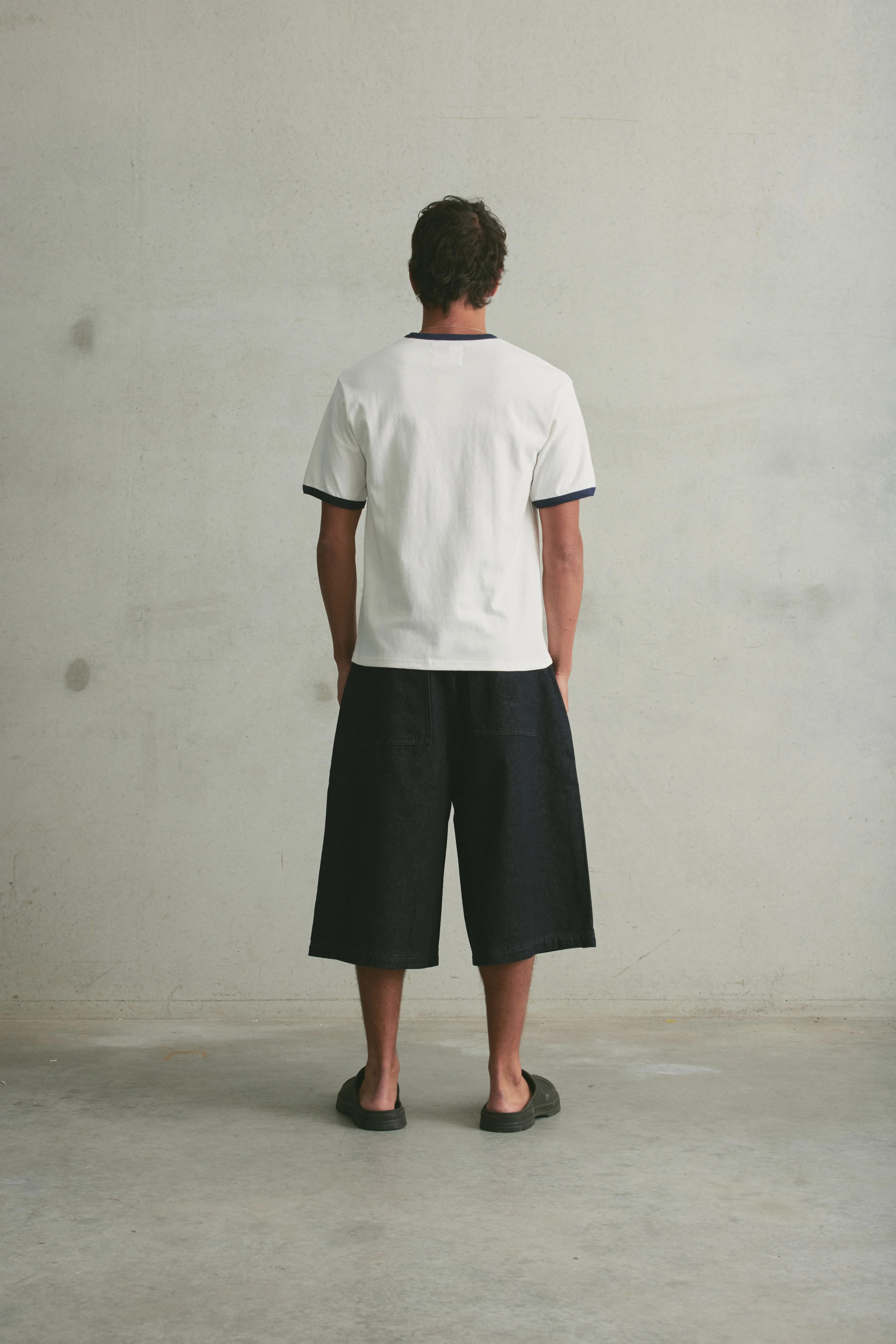 Shrunken Ringer Tee | White - Image 3
