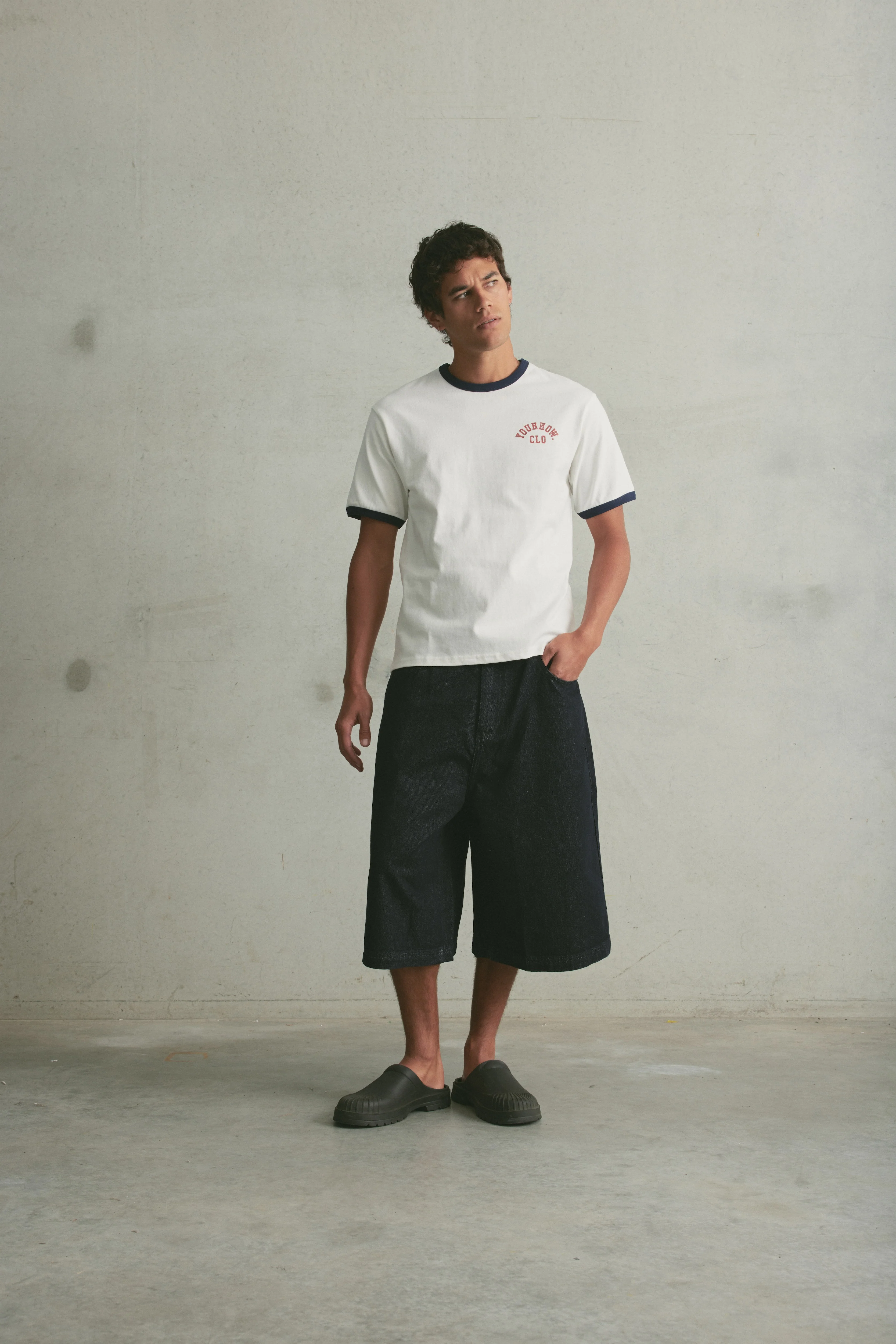 Shrunken Ringer Tee | White - Image 5
