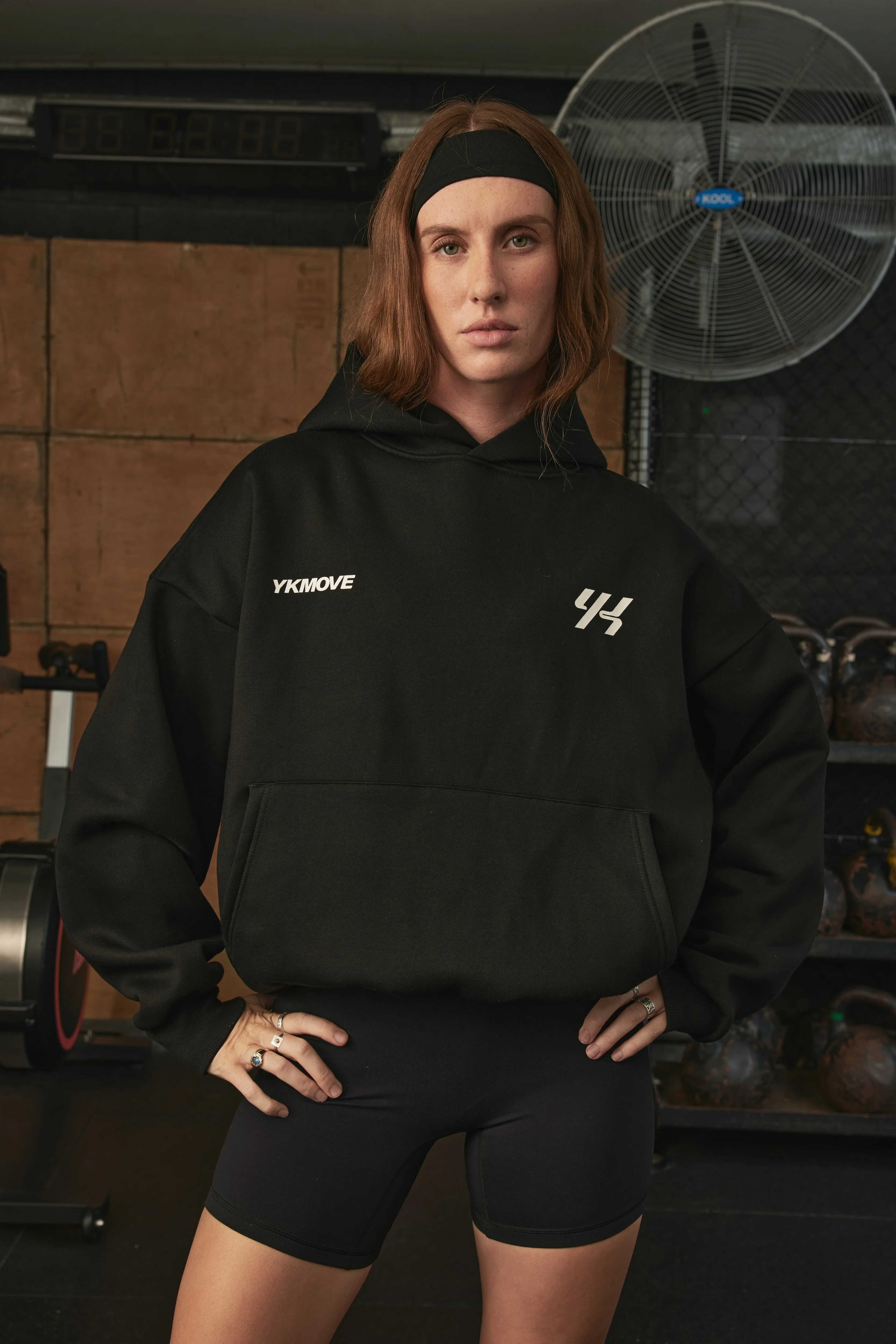 YK Move Stacking Days Hoodie | Black - Image 4