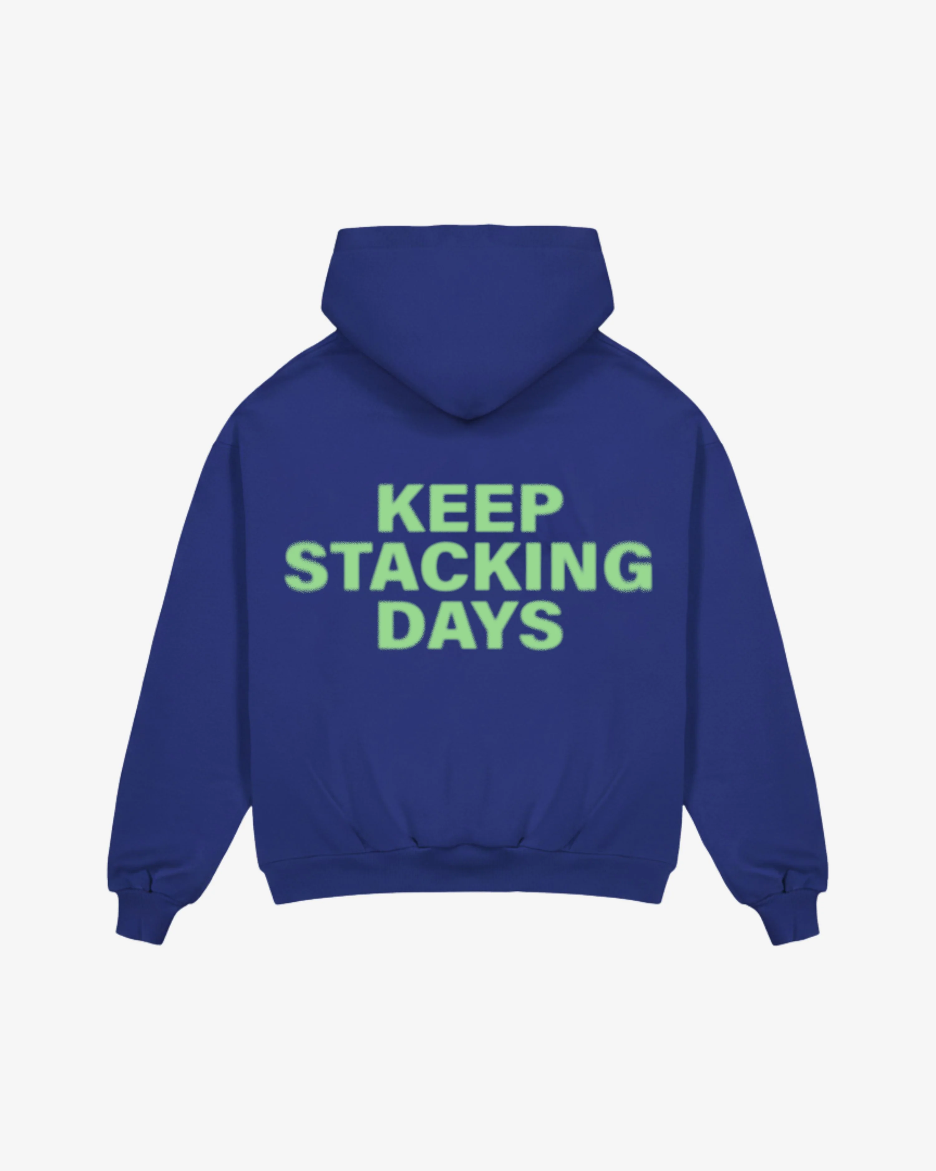 YK Move Stacking Days Hoodie | Blue