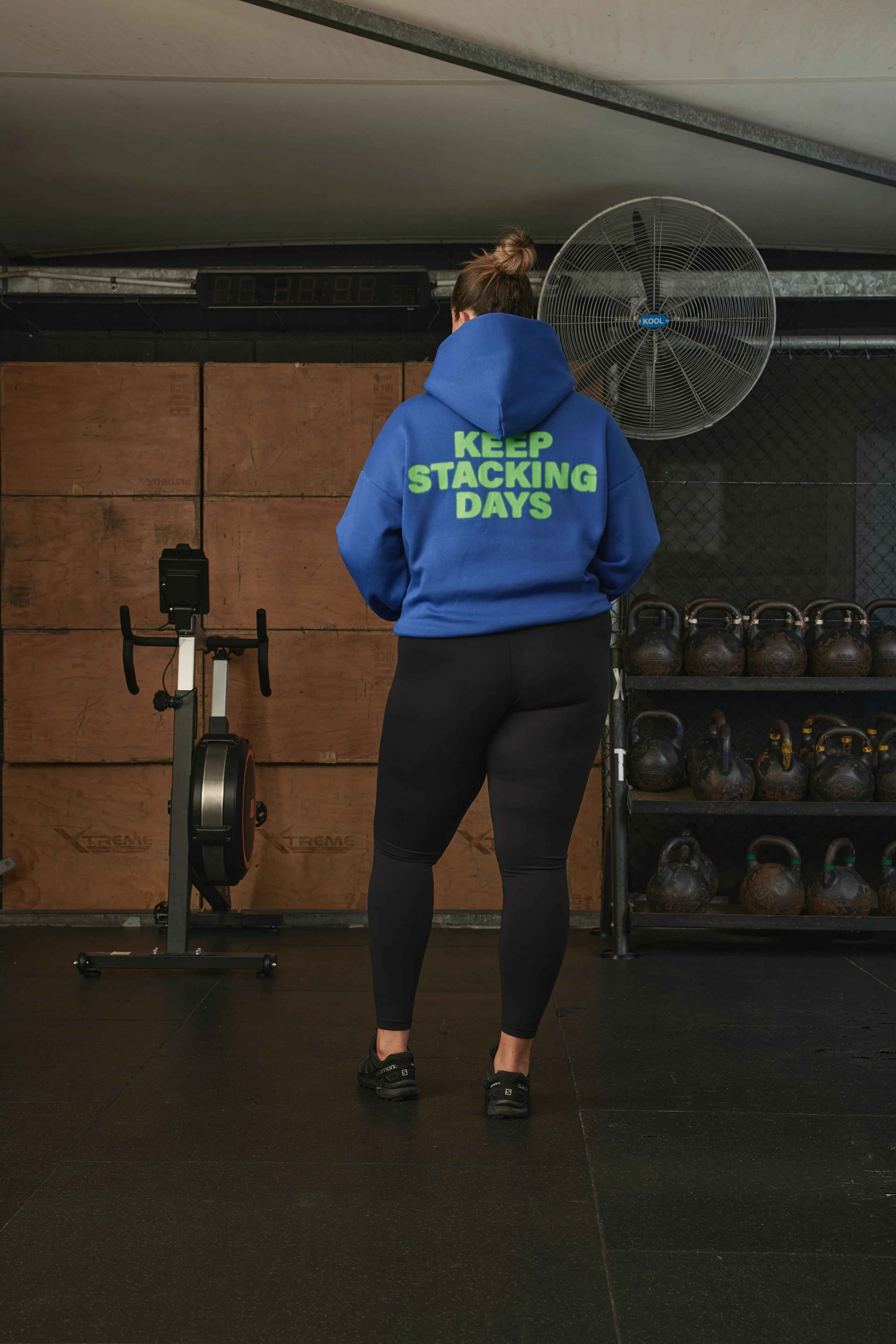 YK Move Stacking Days Hoodie | Blue - Image 3