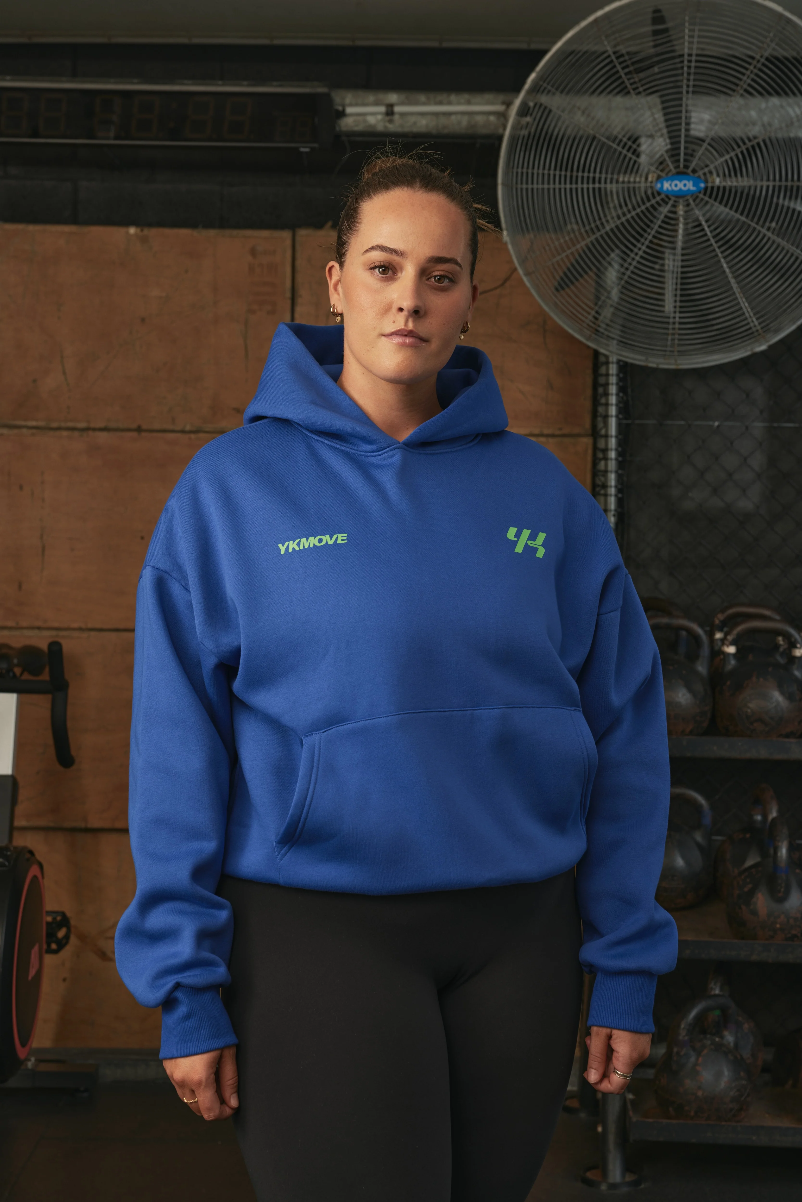 YK Move Stacking Days Hoodie | Blue - Image 4