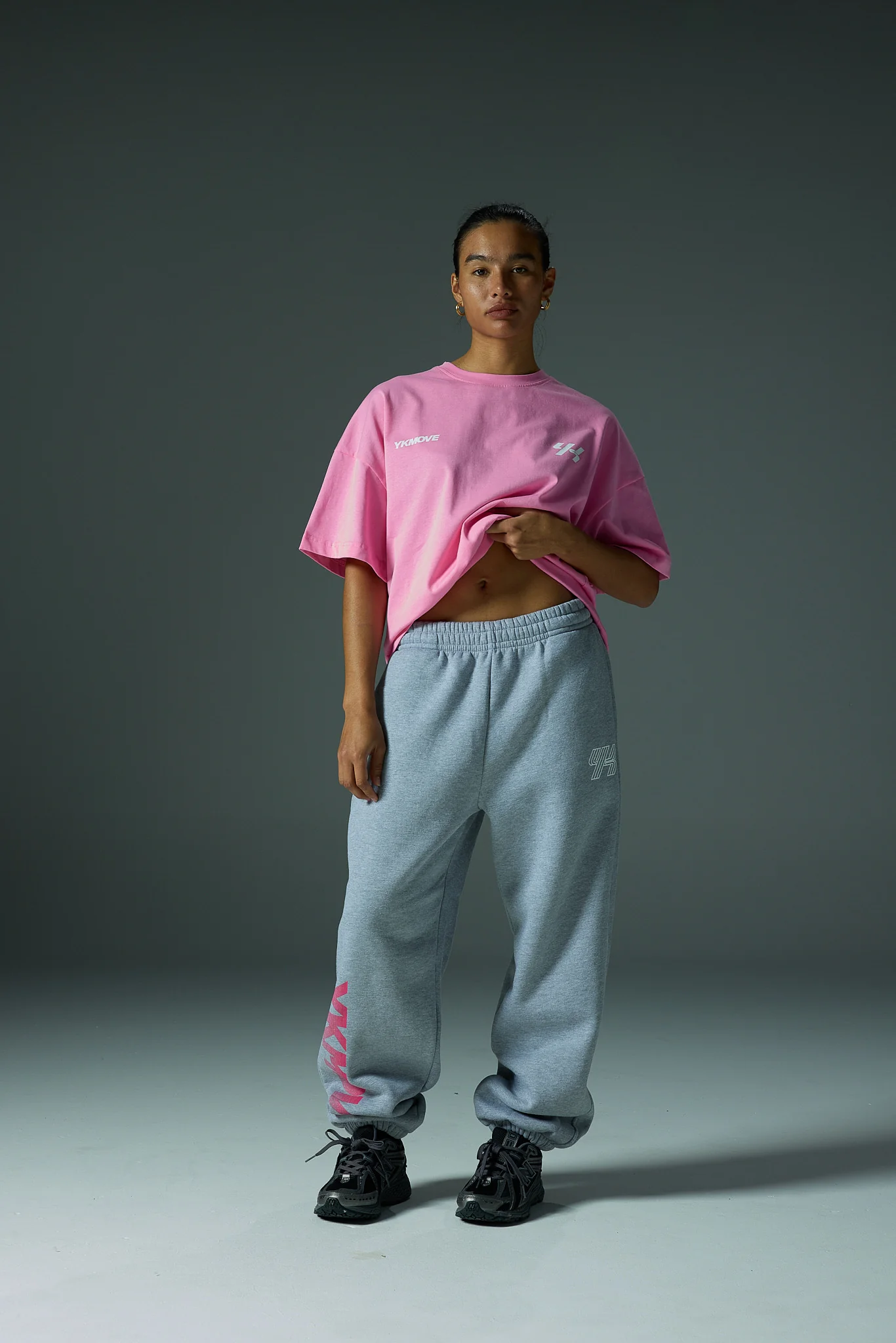 YK Move Stacking Days Tee | Pink - Image 3