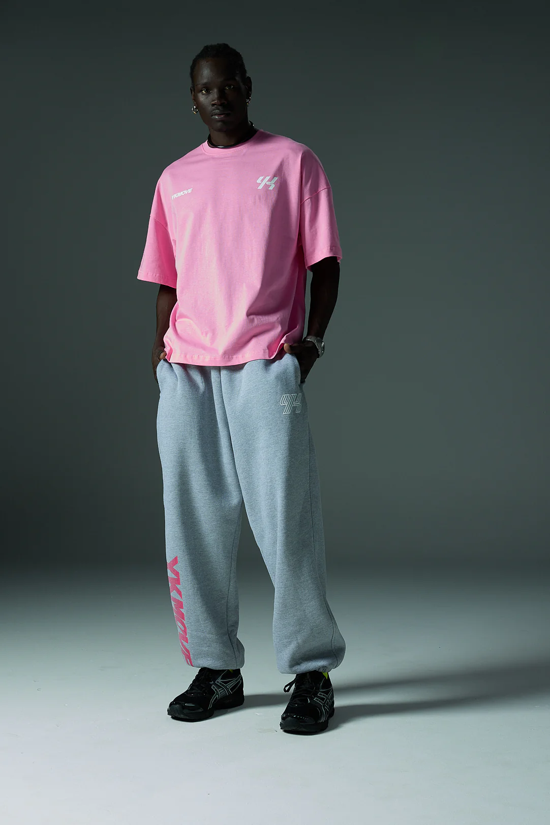 YK Move Stacking Days Tee | Pink - Image 5