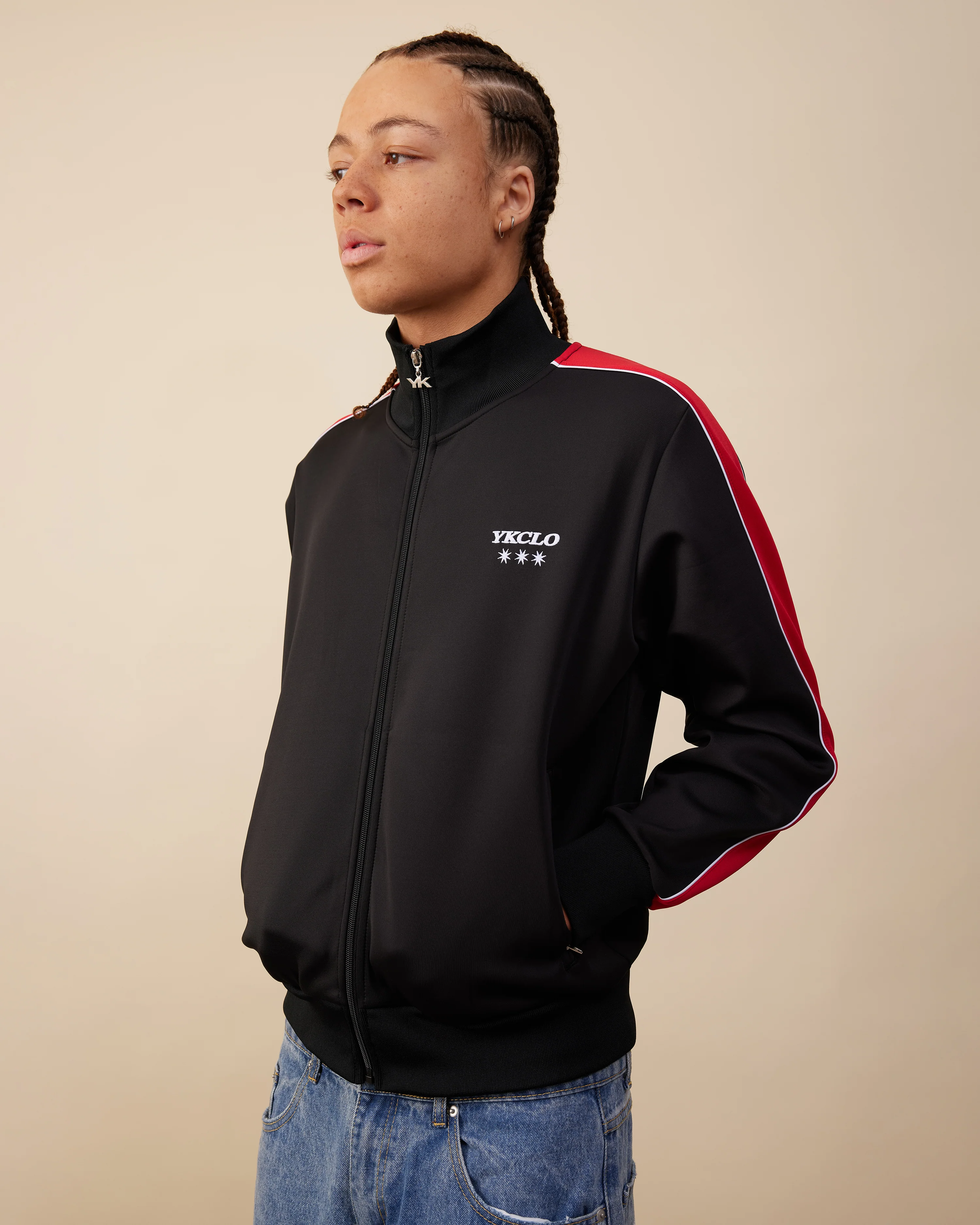 Track Jacket | Black - Image 2