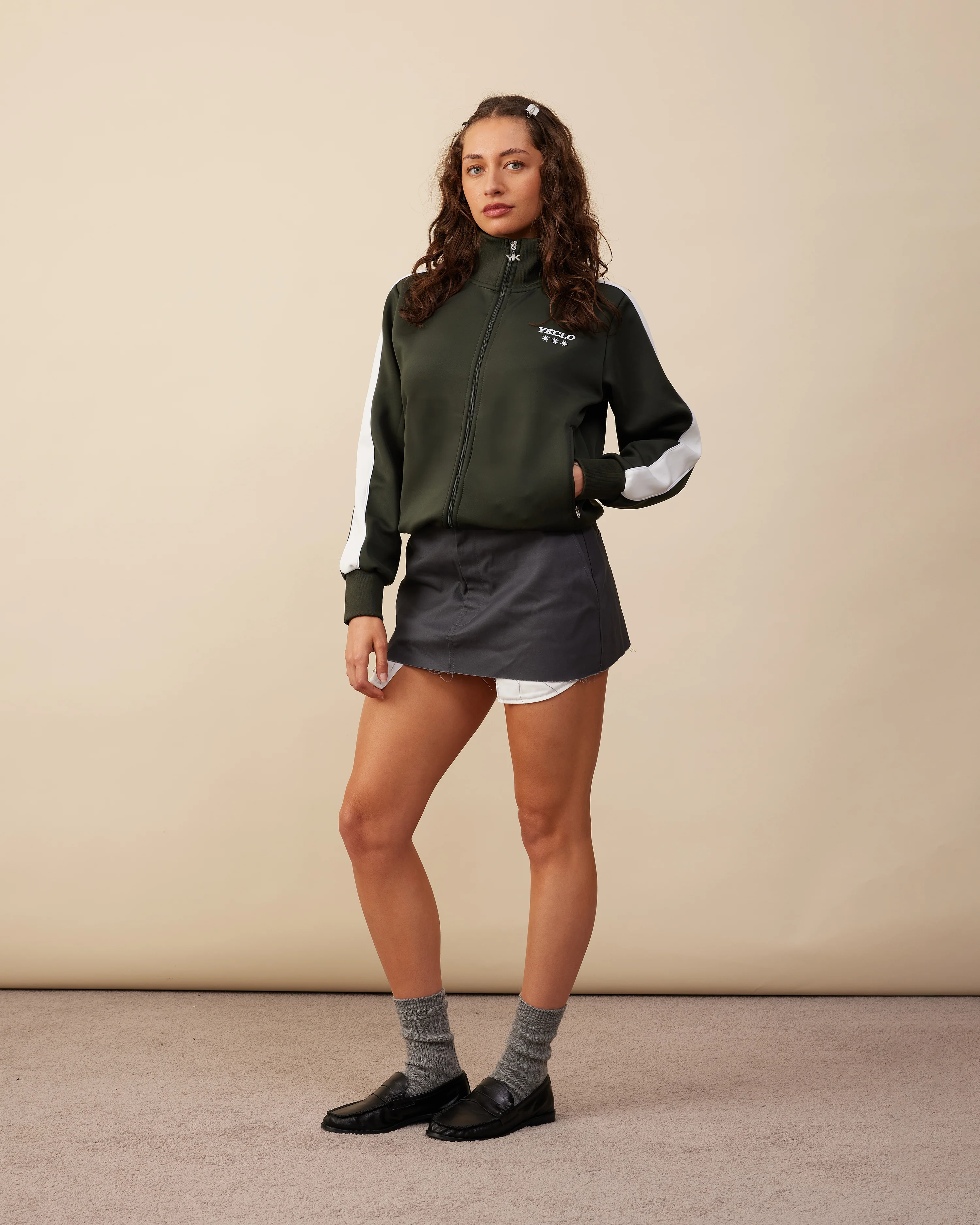 Track Jacket | Khaki - Image 5