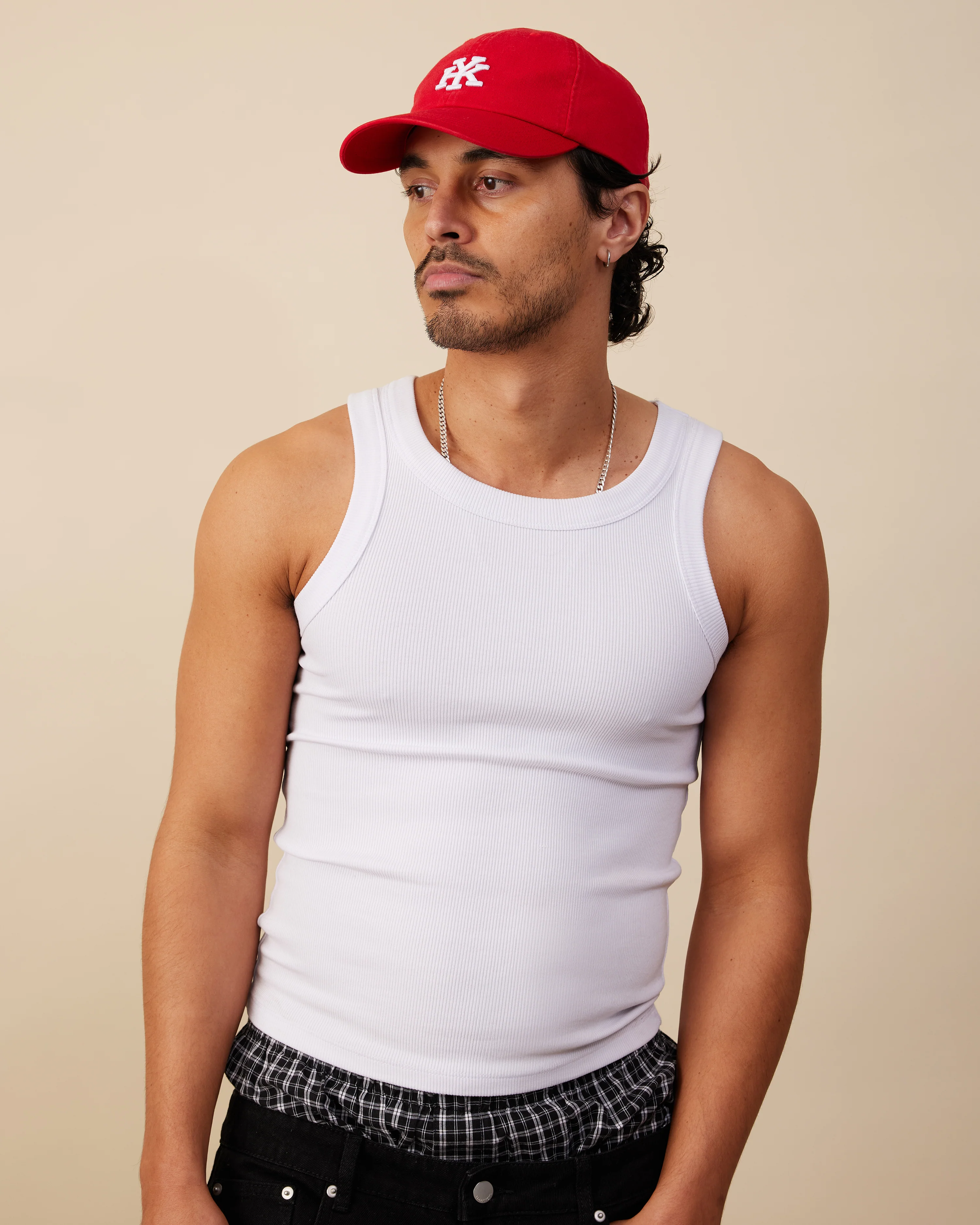 YK Dad Cap | Washed Red - Image 3
