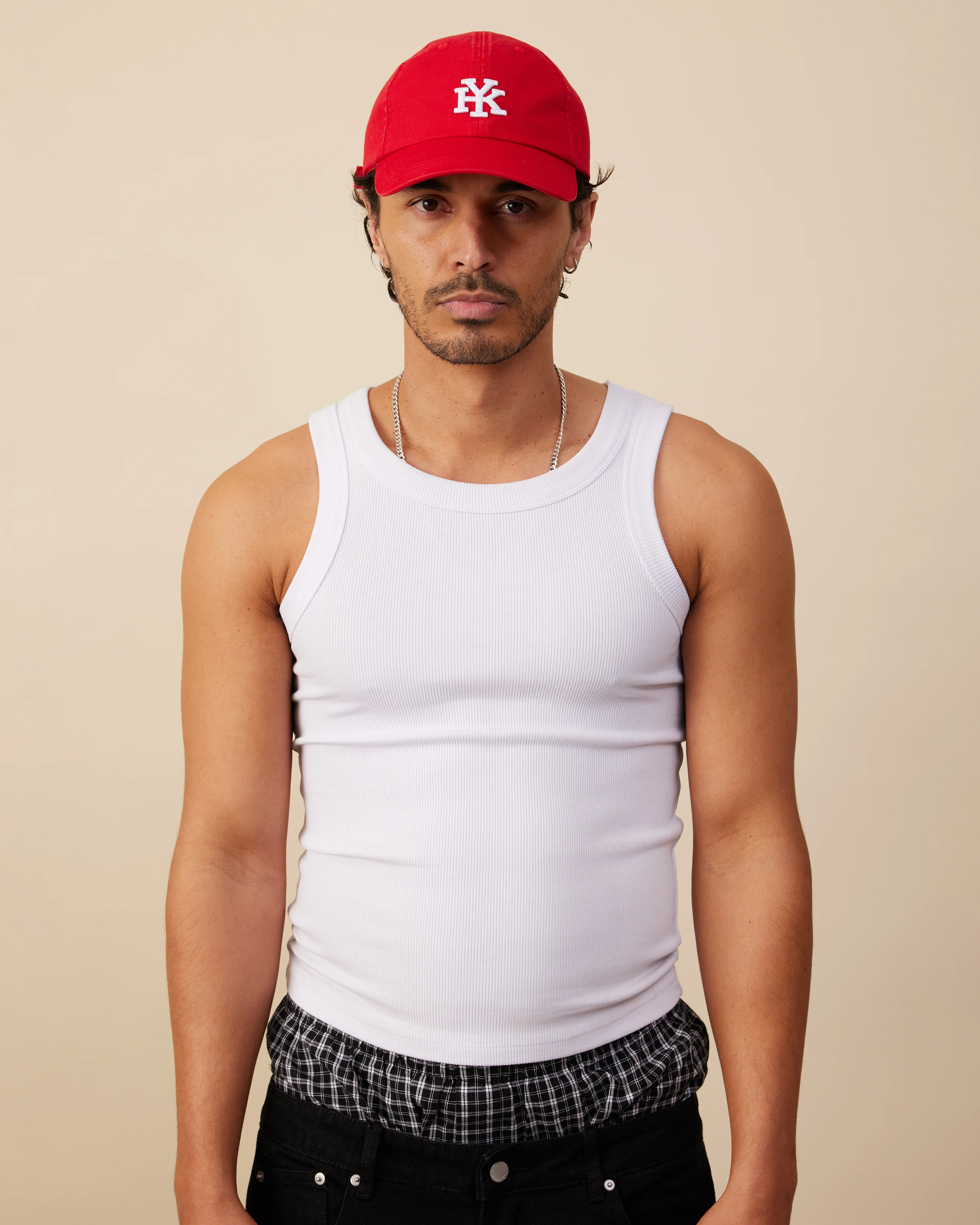 YK Dad Cap | Washed Red - Image 4
