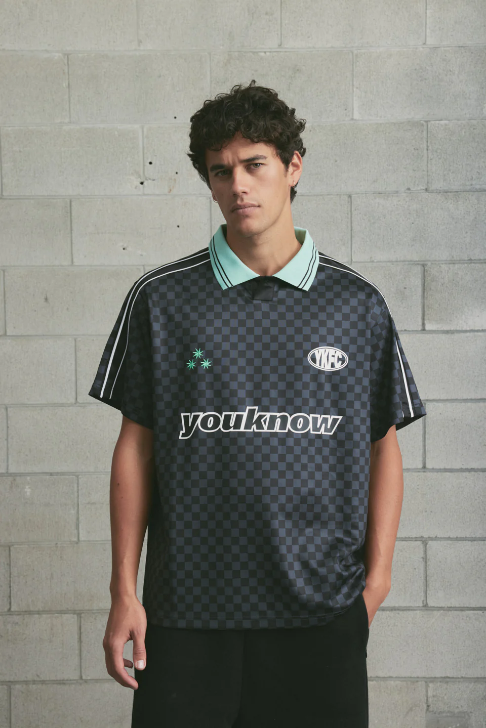 YK Football Jersey | Check - Image 3