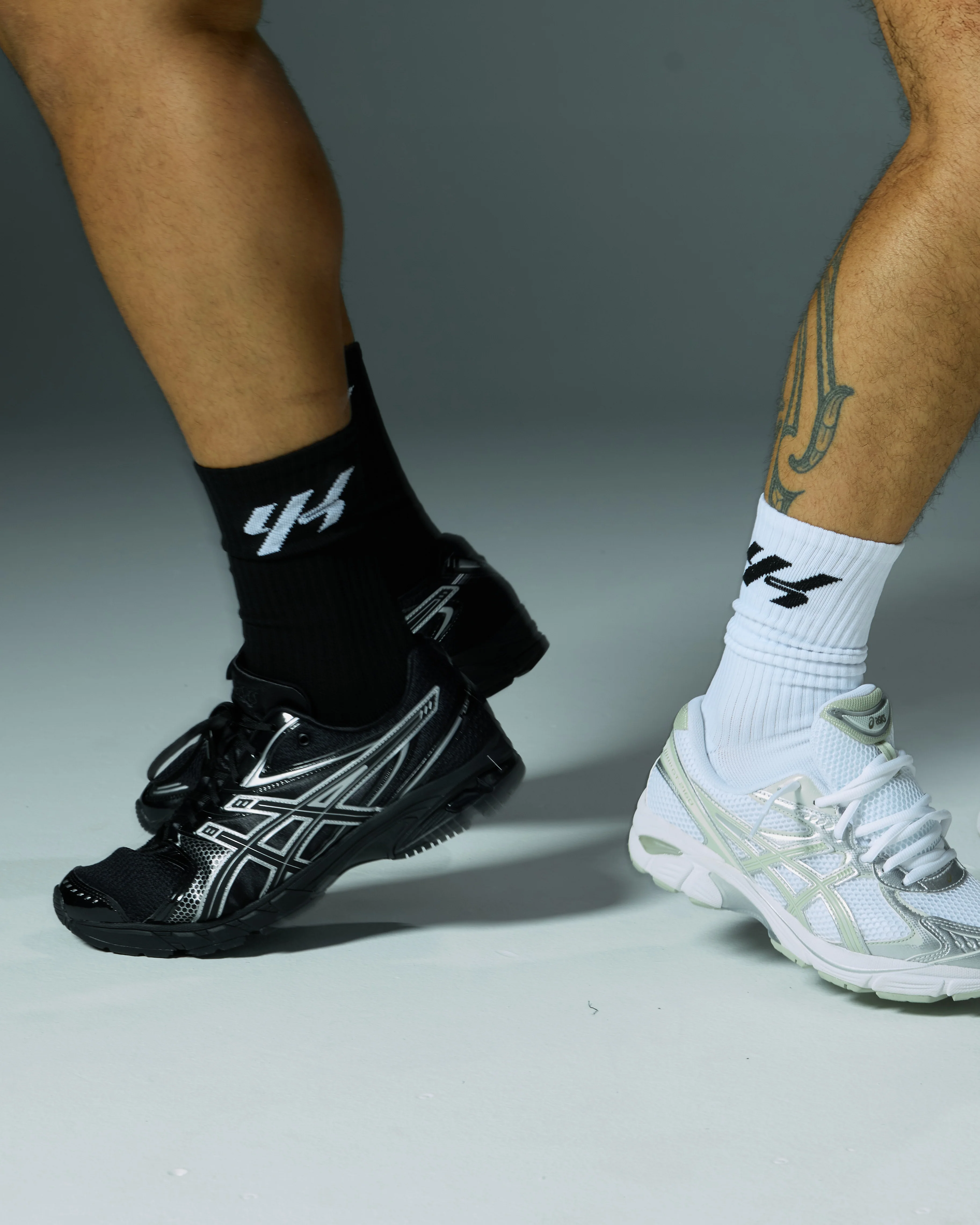 YK Move Champion Ribbed Sports Socks | Black - Image 3