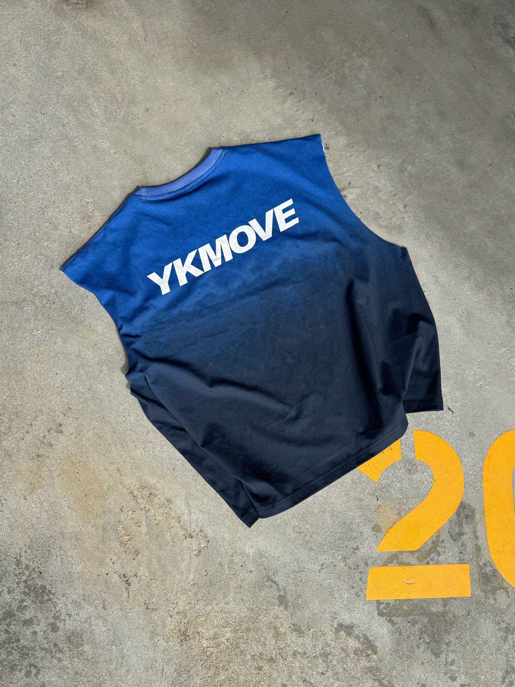 YK Move Champion Tank Akld | Blue Gradient - Image 3