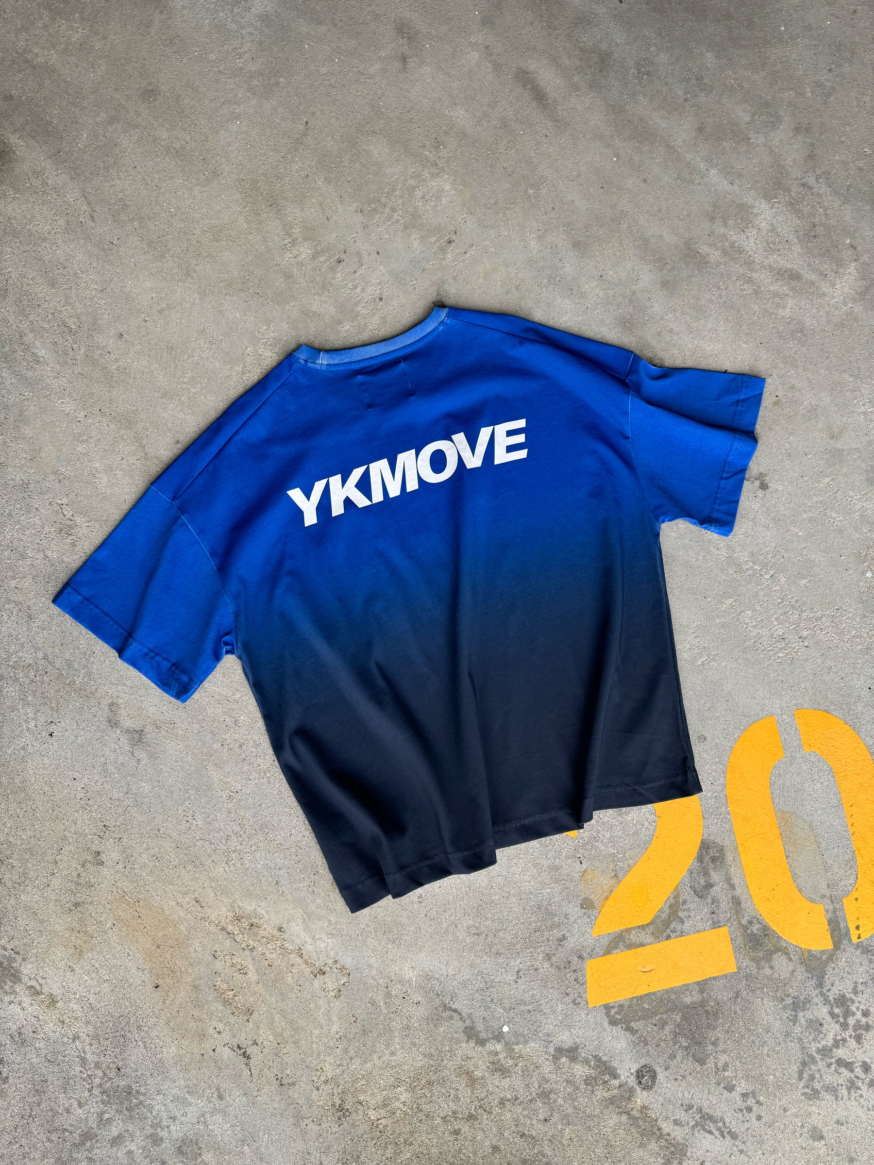 YK Move Champion Tee Akld | Blue Gradient - Image 3