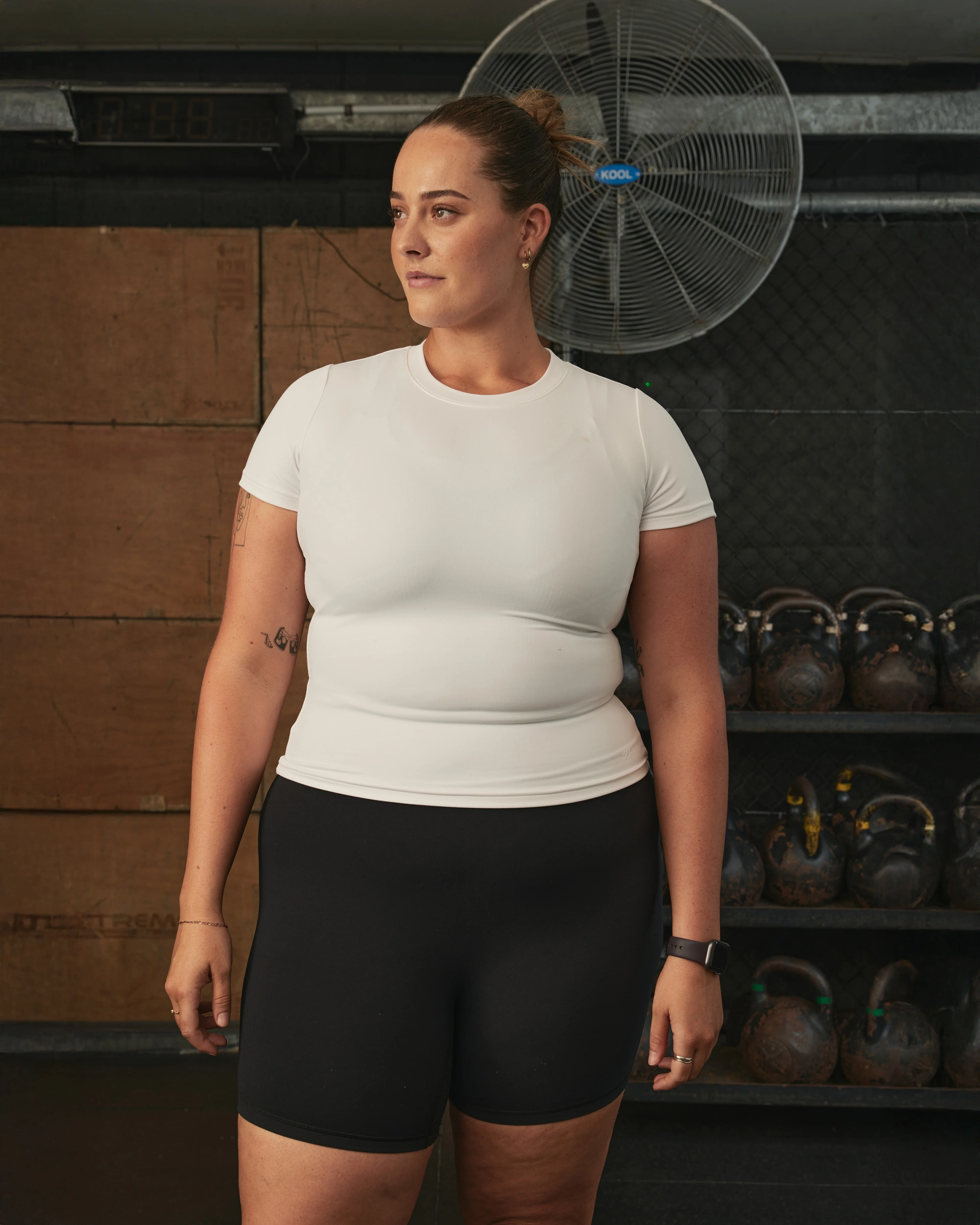 YK Move Cloud Short Sleeve | White - Image 6