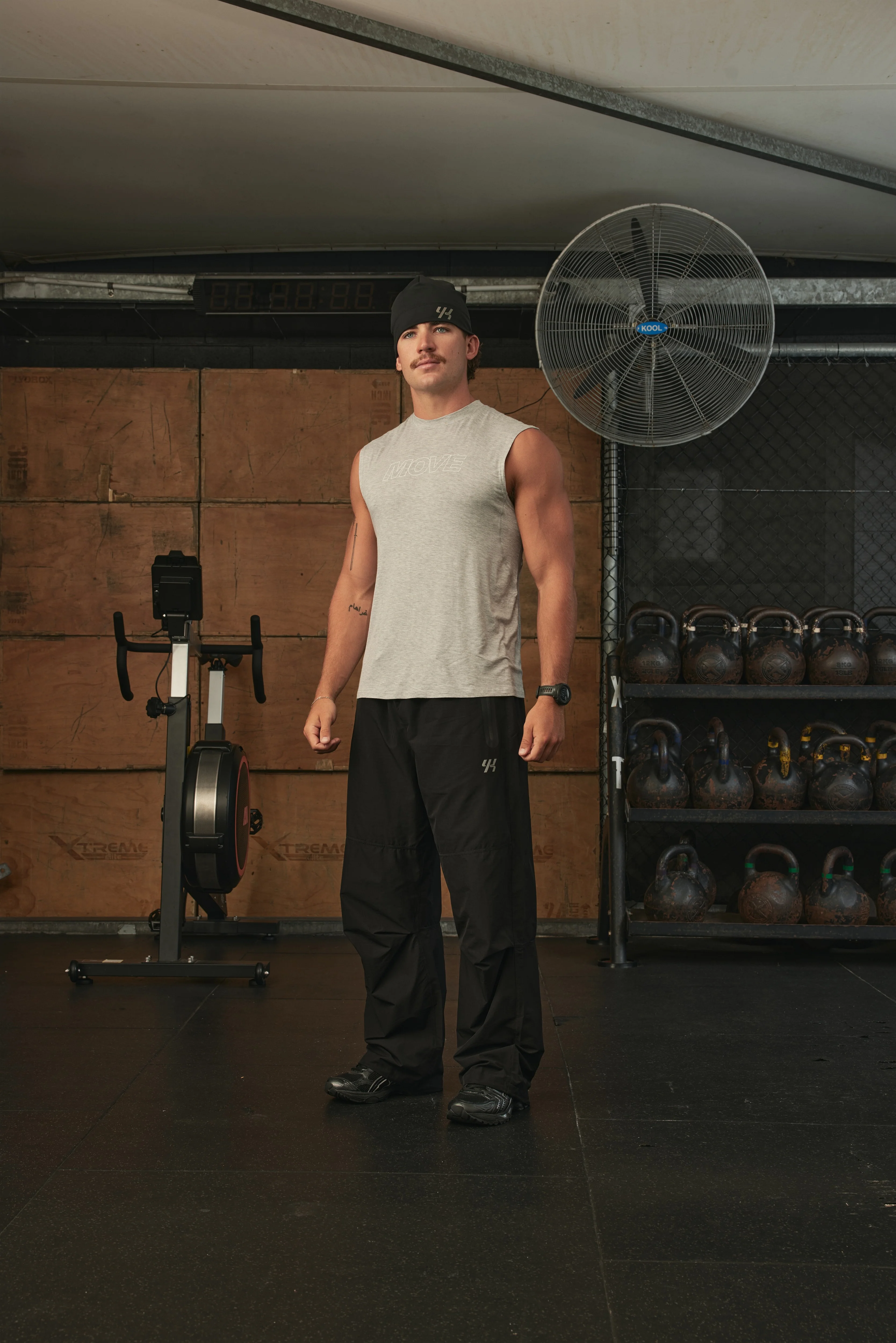 YK Move Flow Tank | GREY MARLE - Image 2