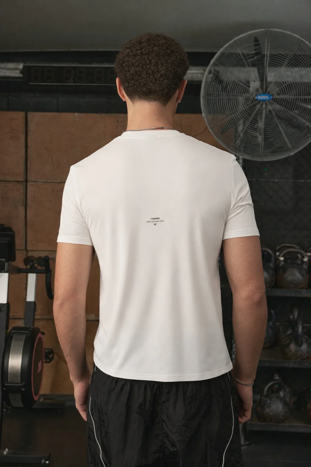 YK Move Flow Tee | White - Image 3