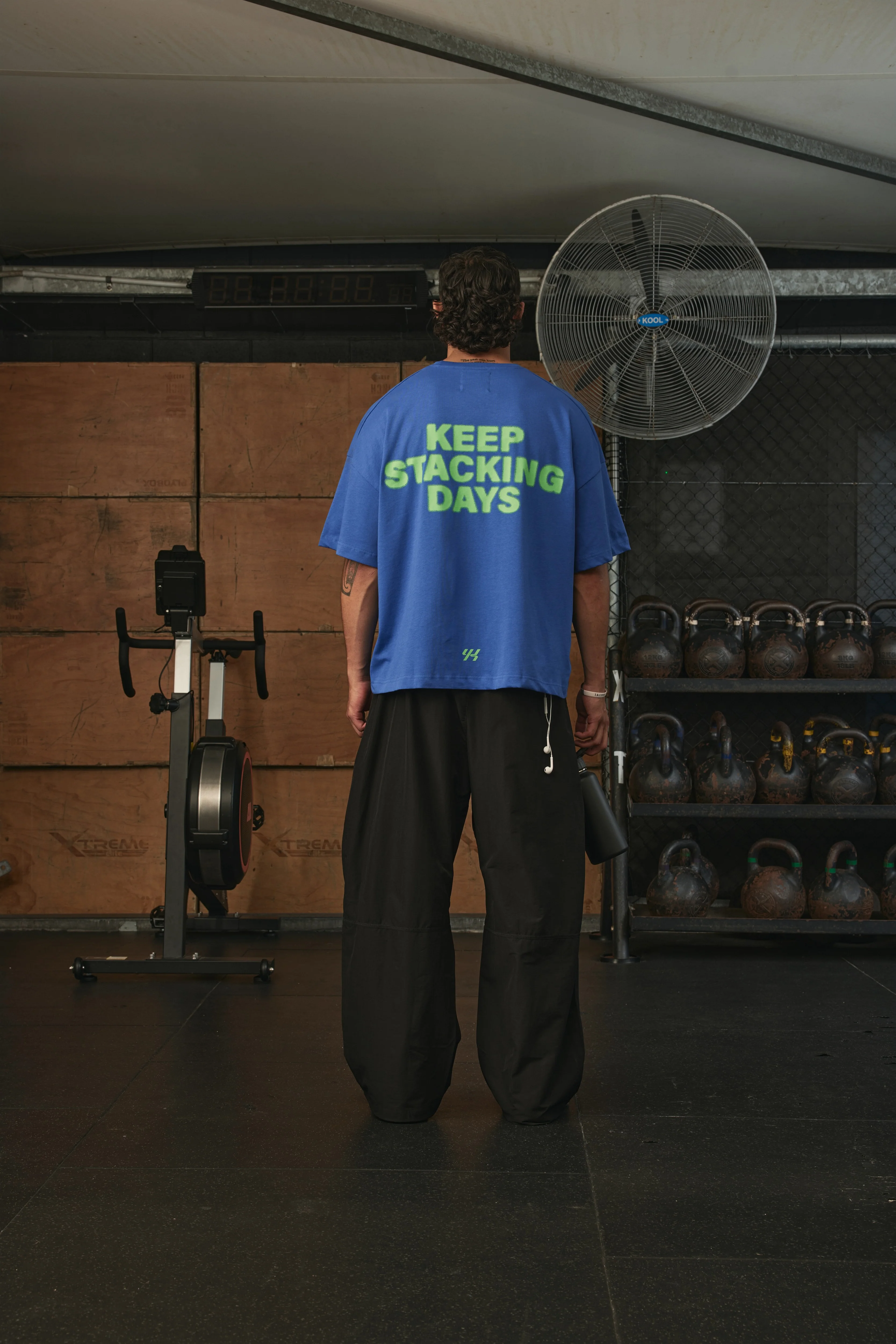 YK Move Stacking Days Tee | Blue - Image 3