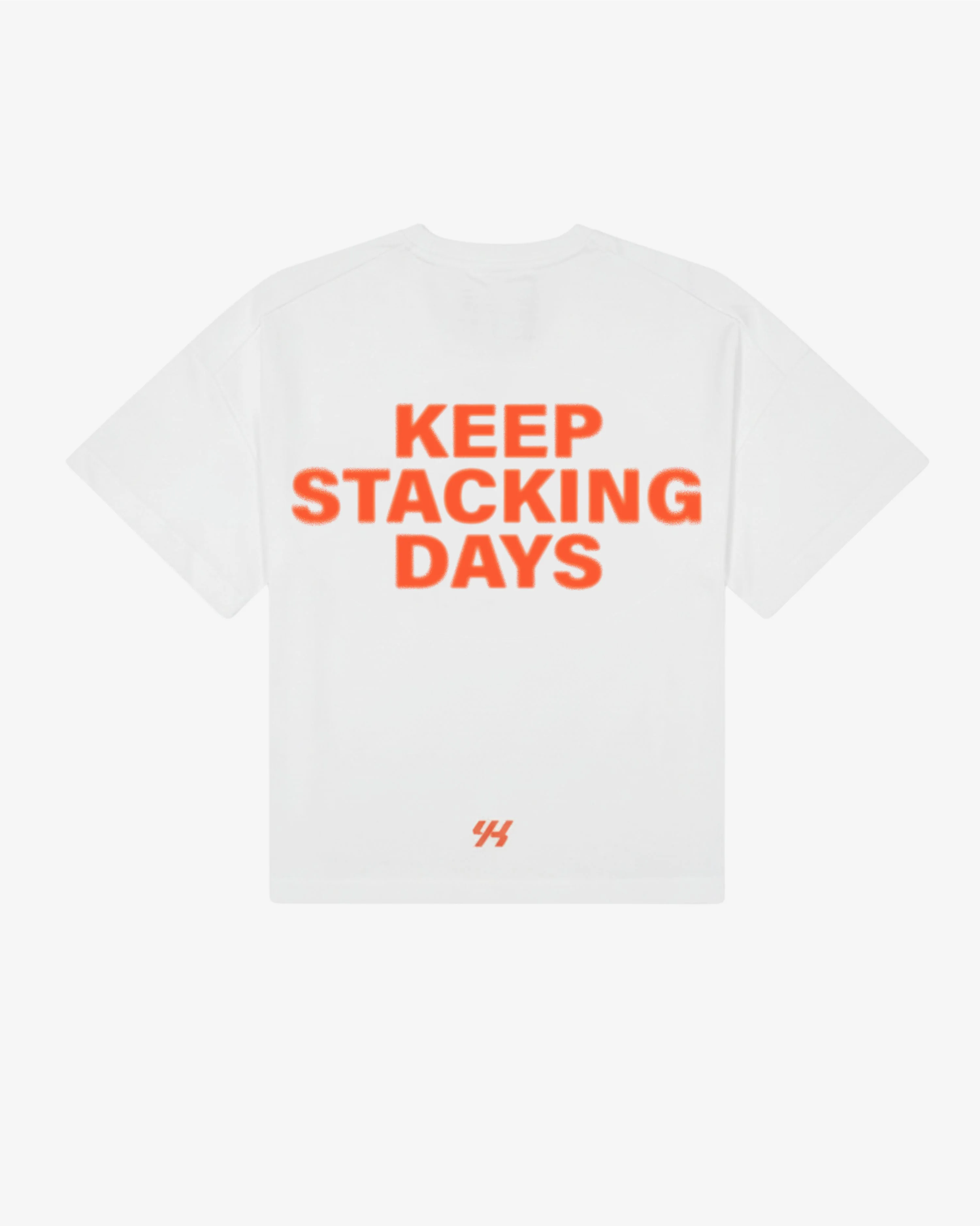 YK Move Stacking Days Tee | White