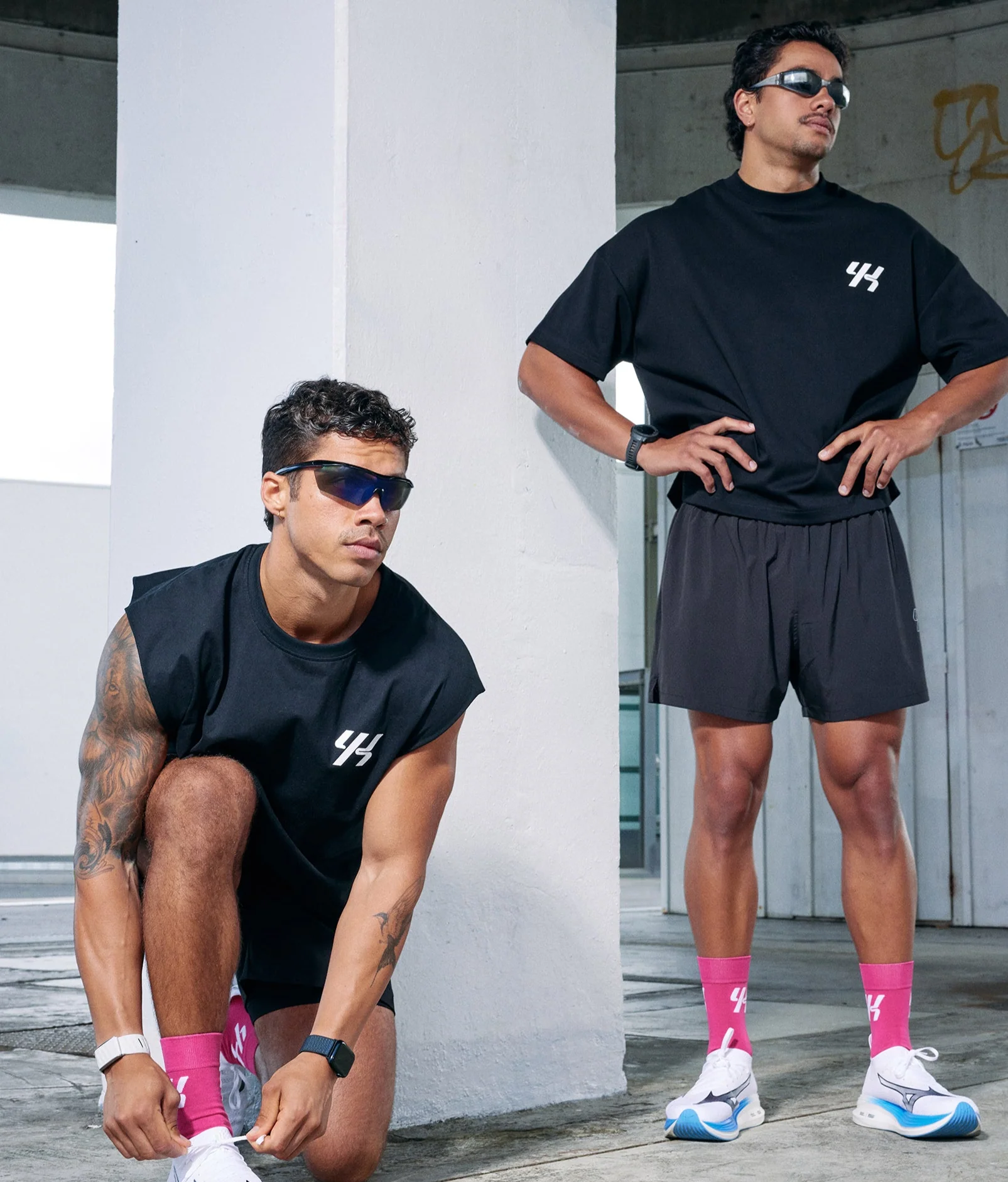 YK Move Champion Tank | Black - Image 4