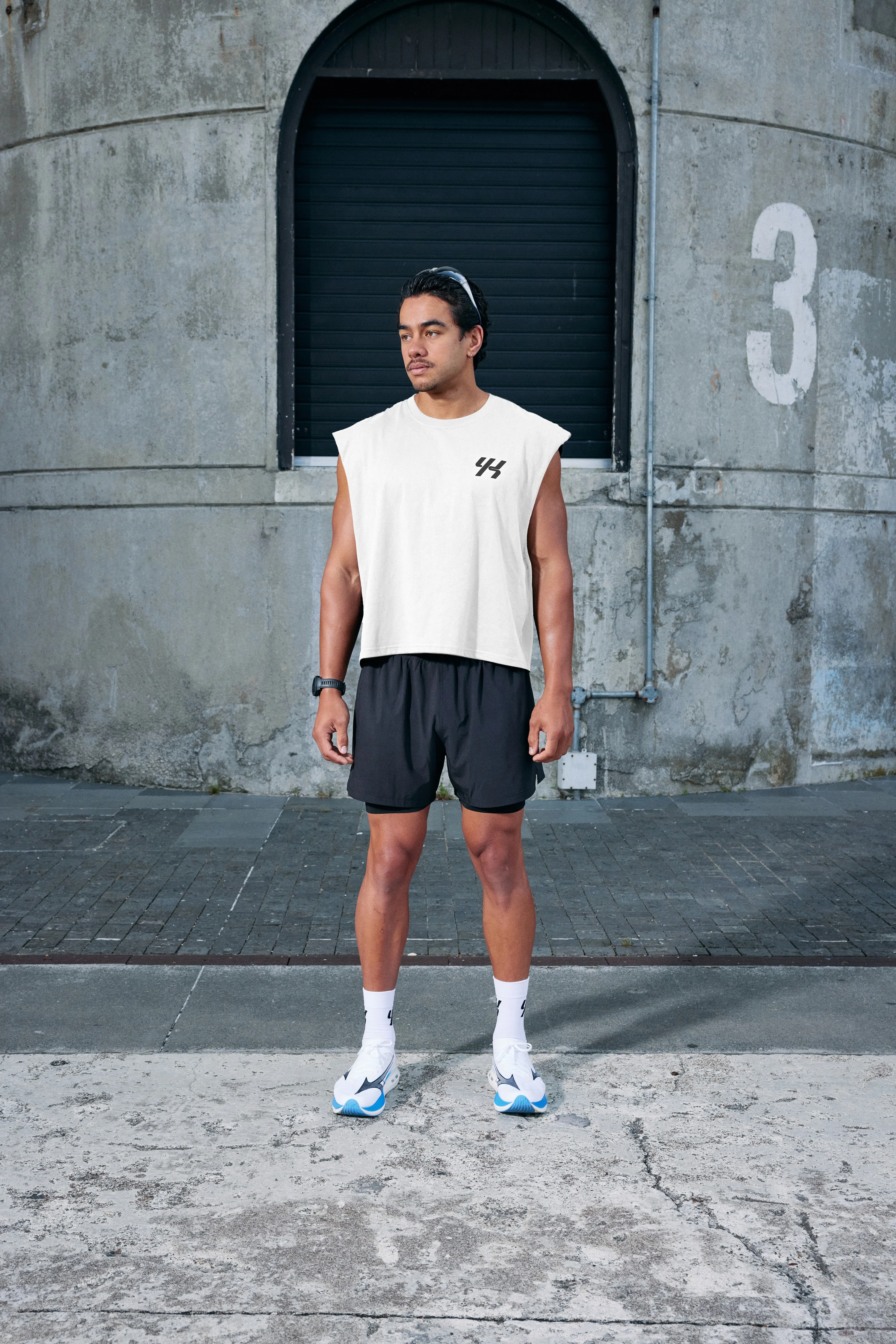 YK Move Champion Tank | White - Image 3