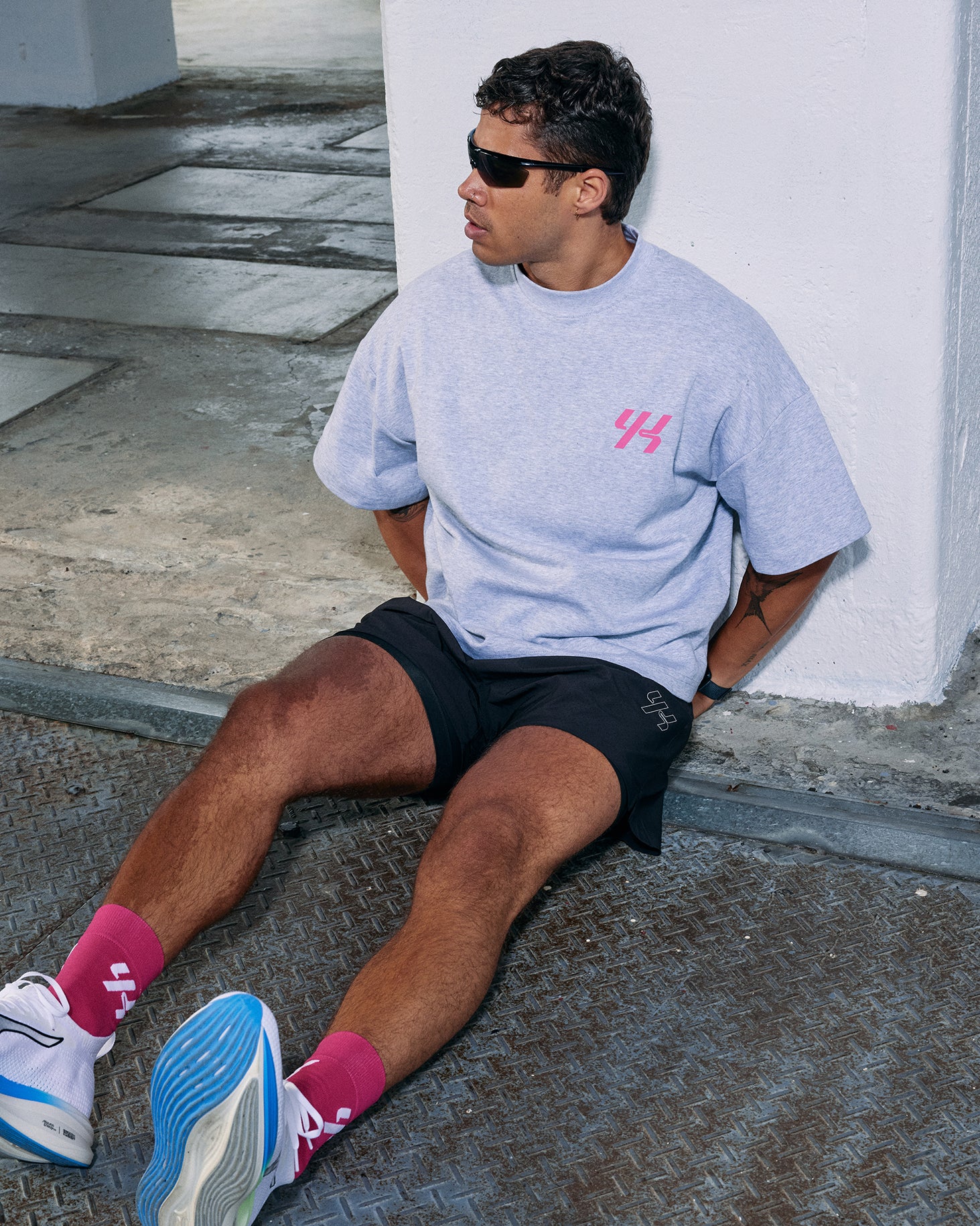 YK Move Champion Tee | Grey - Image 6