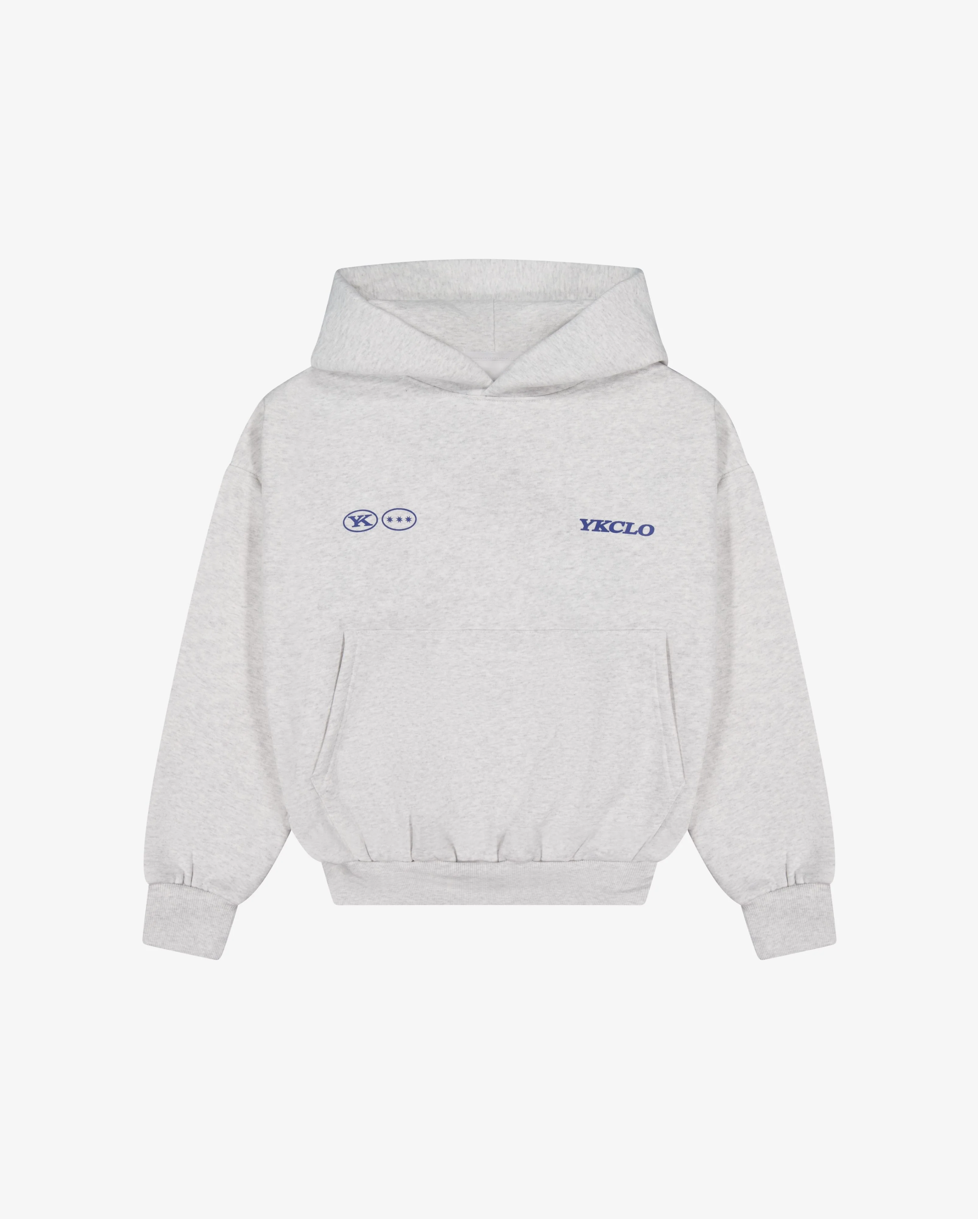 YKClo Hoodie | White Marle - Image 6