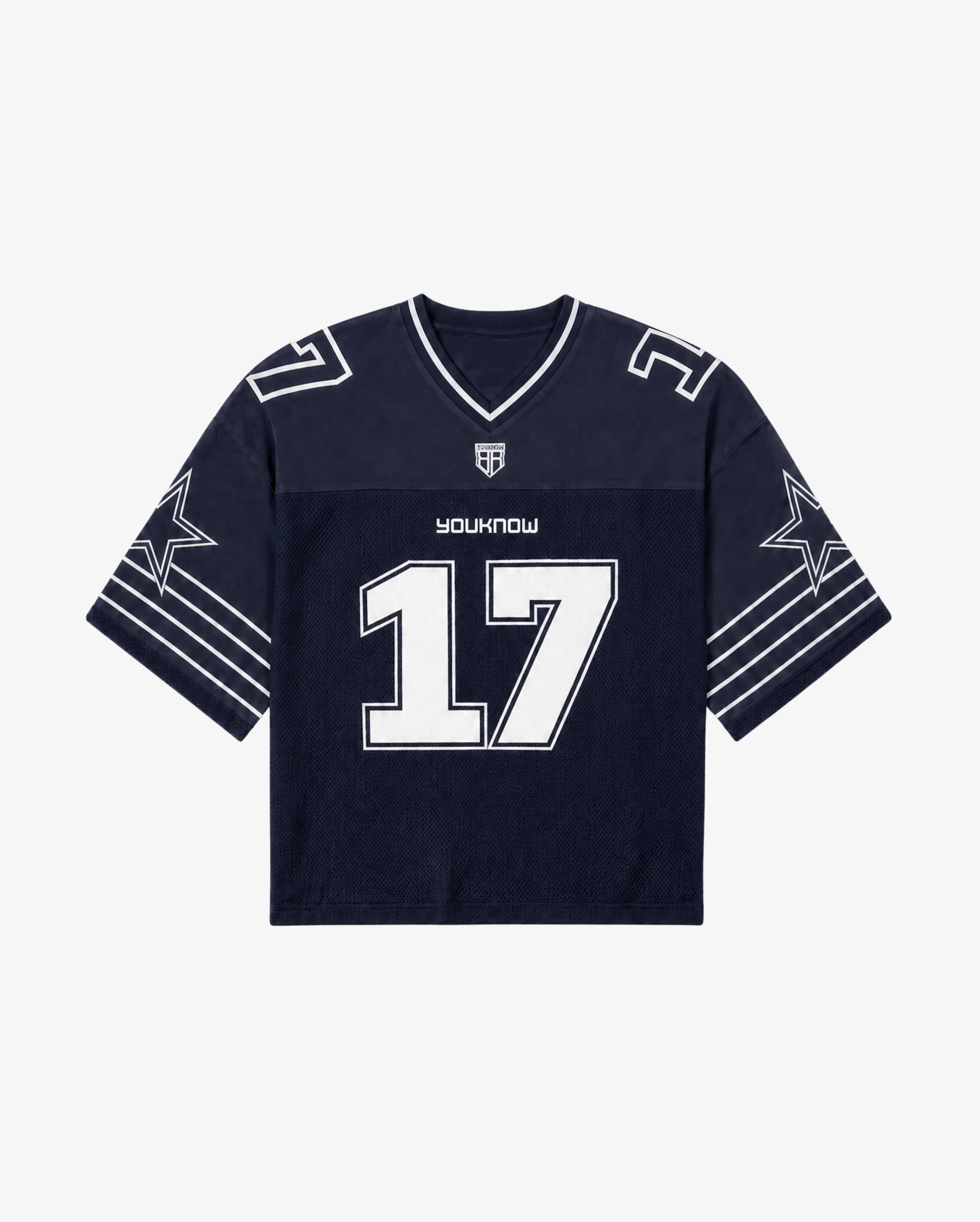 YKFL Jersey | Navy/White